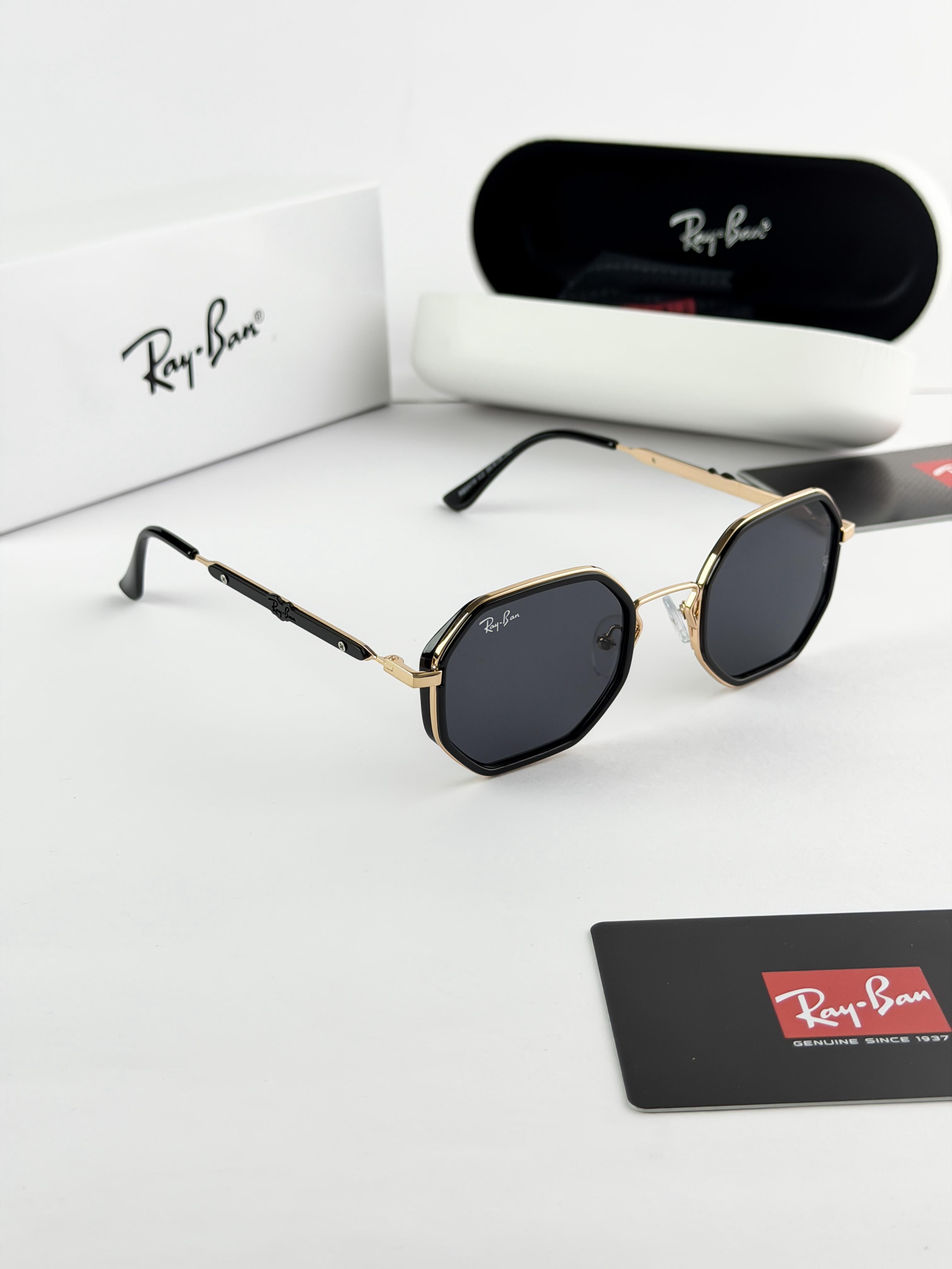 RAYBAN GOLD BLACK 5419