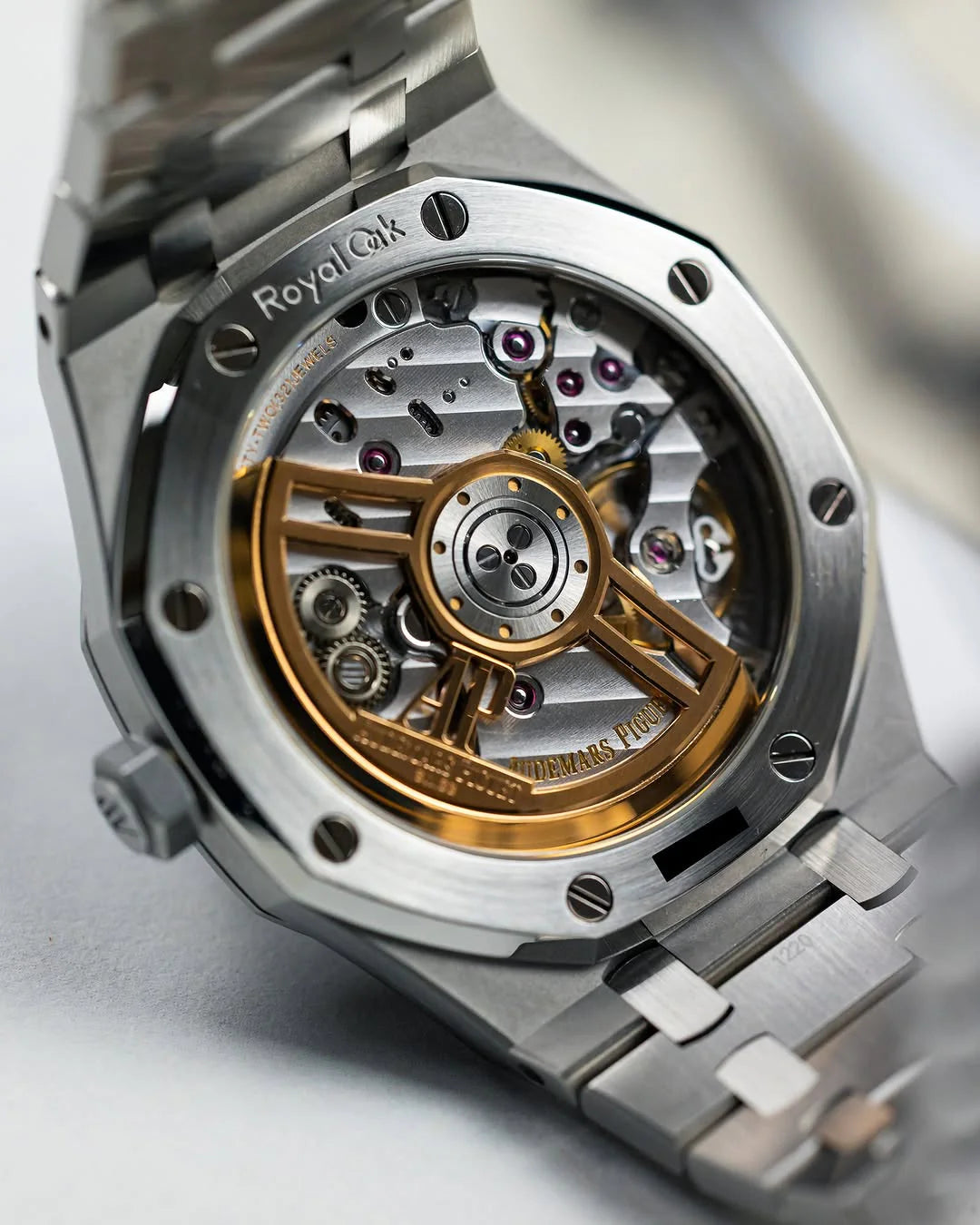 Aud_mrs Pie_gut Royl O_ak Blue watch