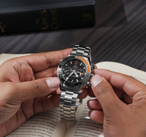 luxury Watch Seamaster Planet Ocean Quartz Japan