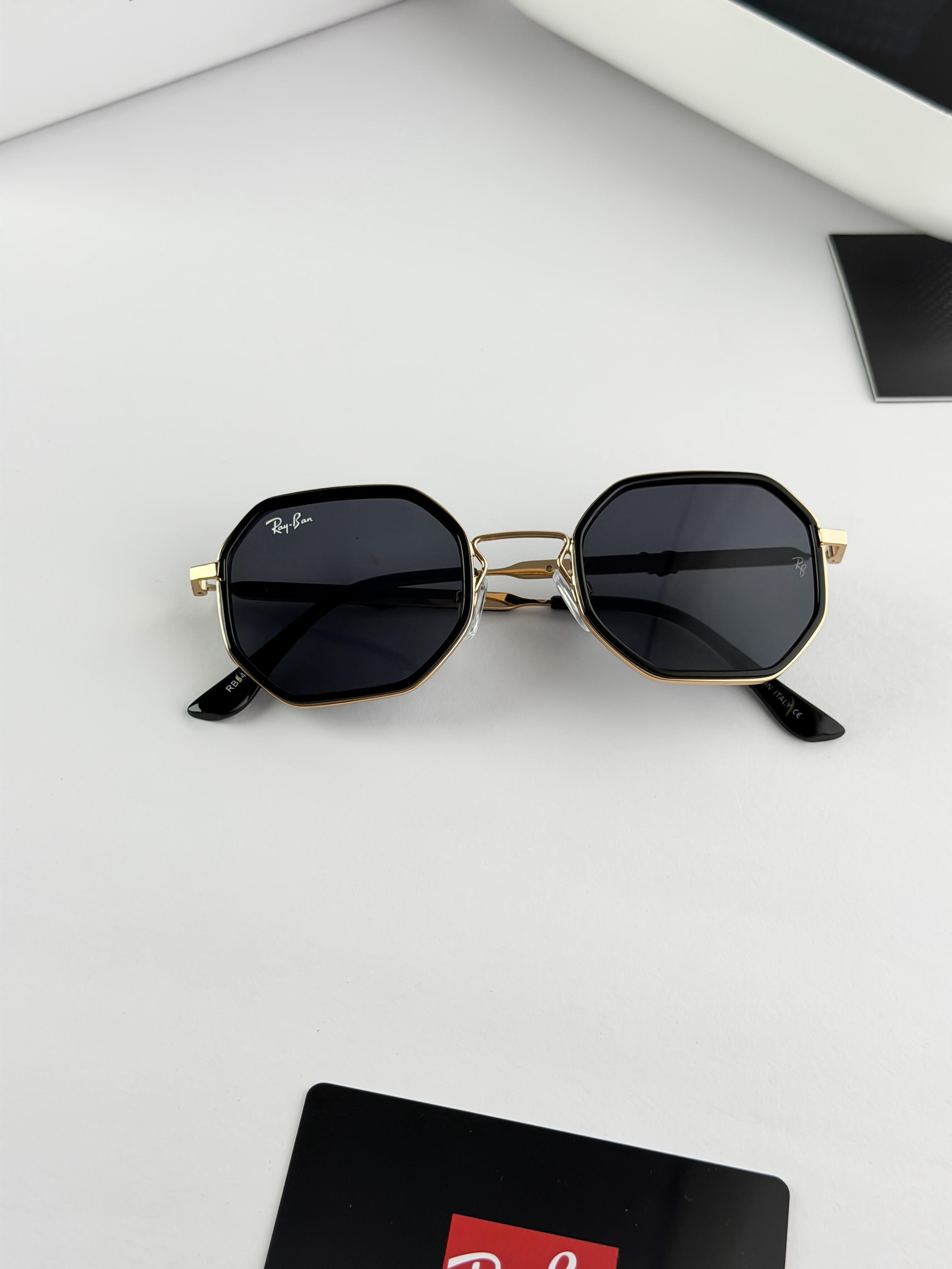 RAYBAN GOLD BLACK 5419