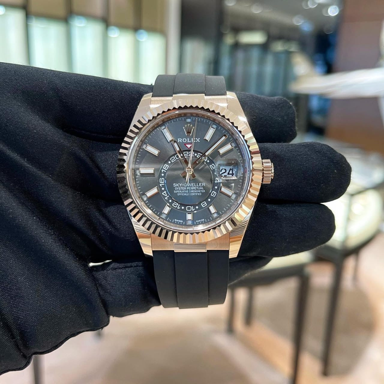 luxury Watch Oyster perpetual Sky Dweller "Automatic"