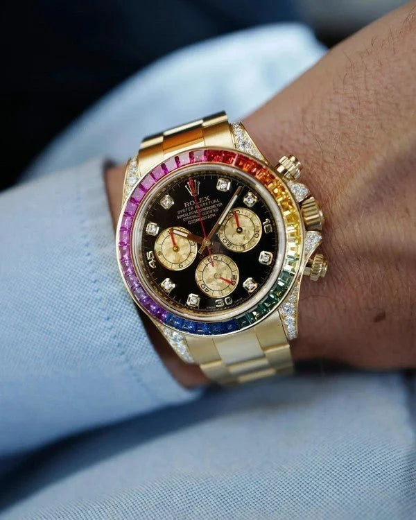luxury Watch RAINBOW DAYTONA GOLD