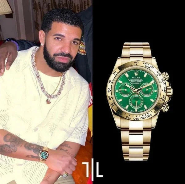 luxury Watch DAYTONA AUTOMATIC GOLDEN GREEN