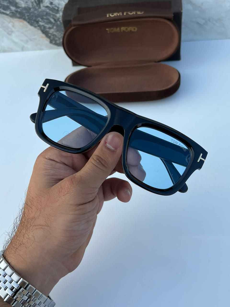 Tom__ford 259 black blue  SUNGLASS