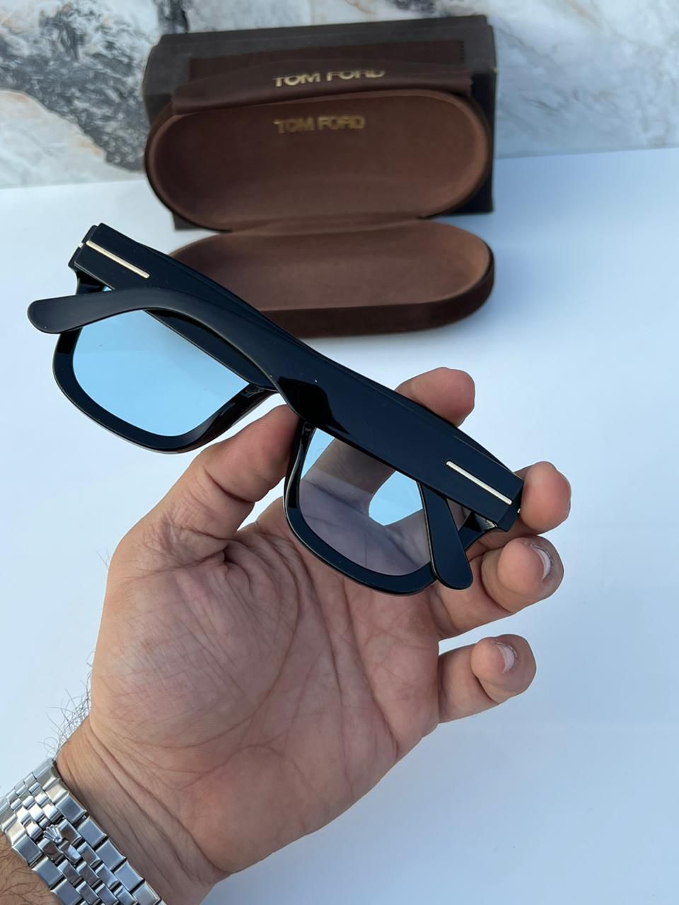 Tom__ford 259 black blue  SUNGLASS