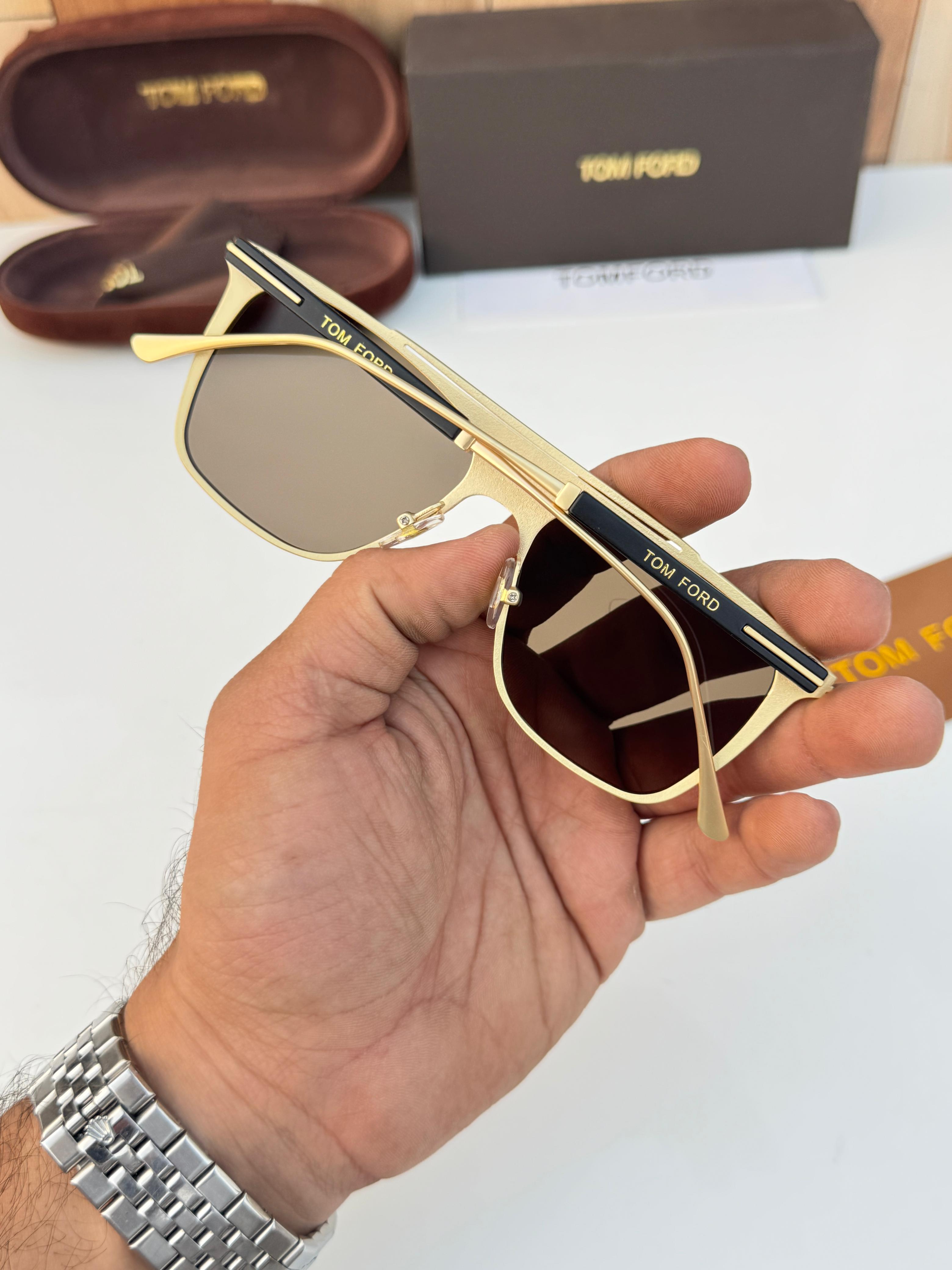 To_mford 26003 gold brown  SUNGLASS