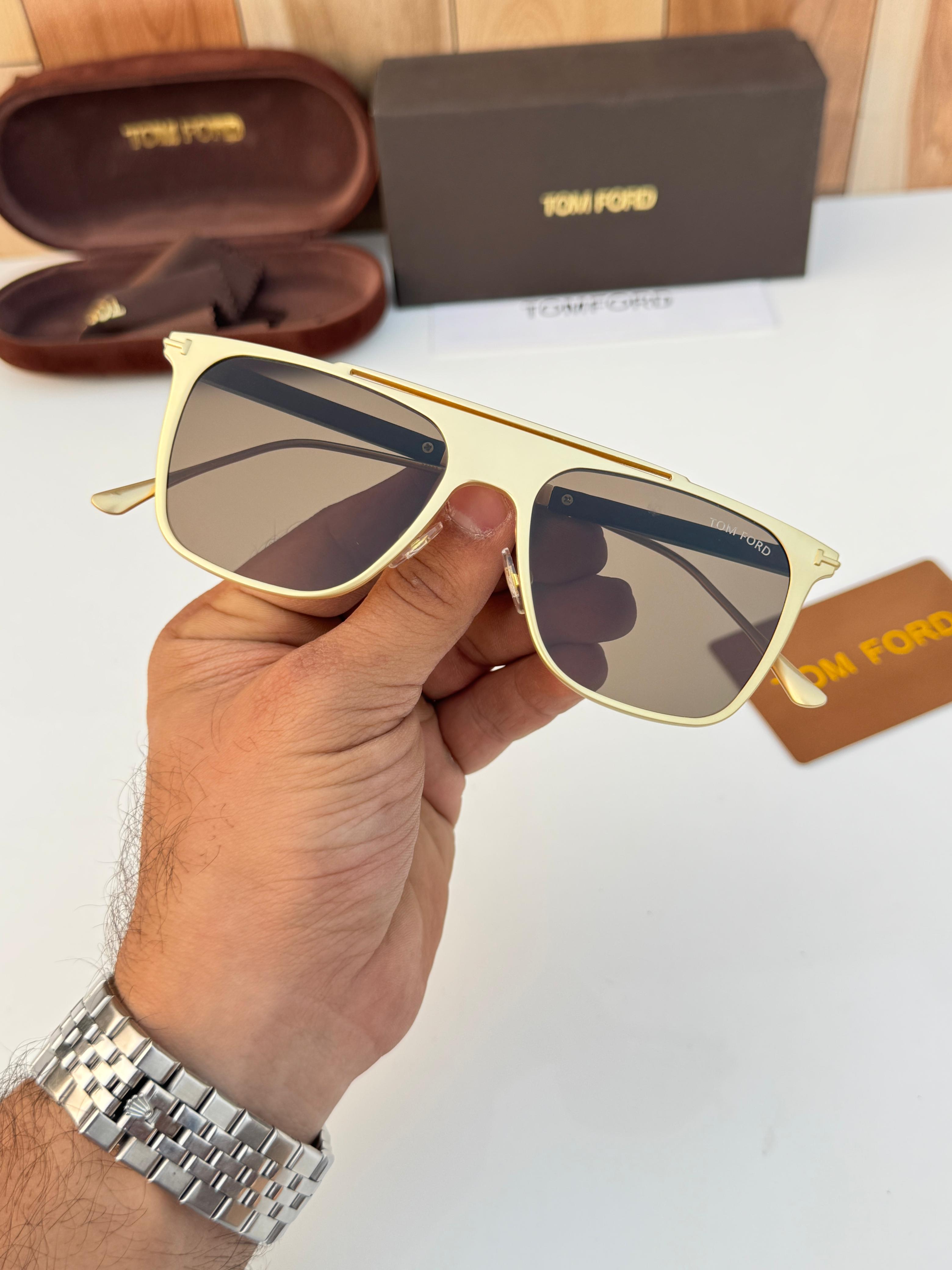 To_mford 26003 gold brown  SUNGLASS