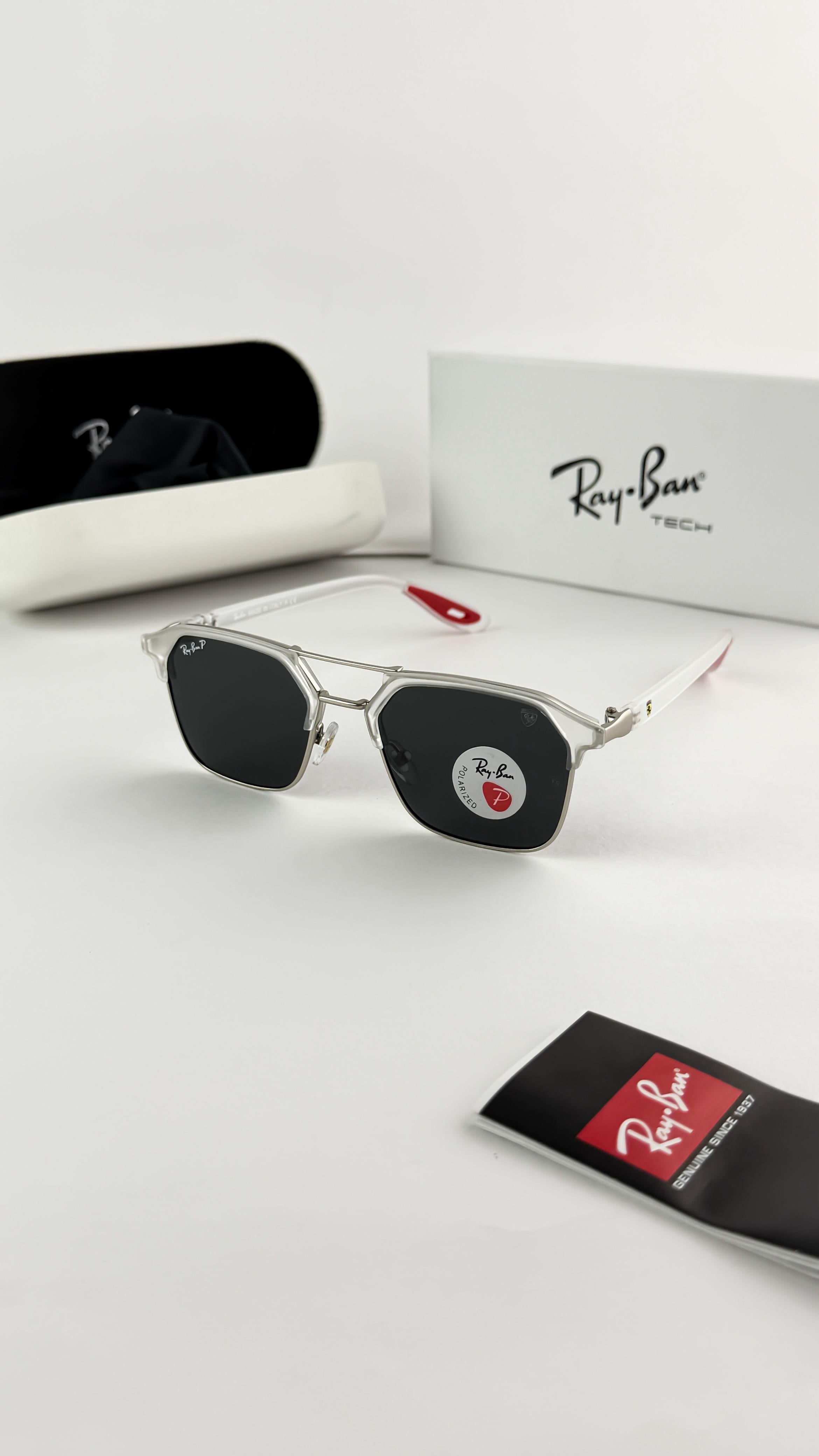 Ray__ban 04 silver grey green  SUNGLASS