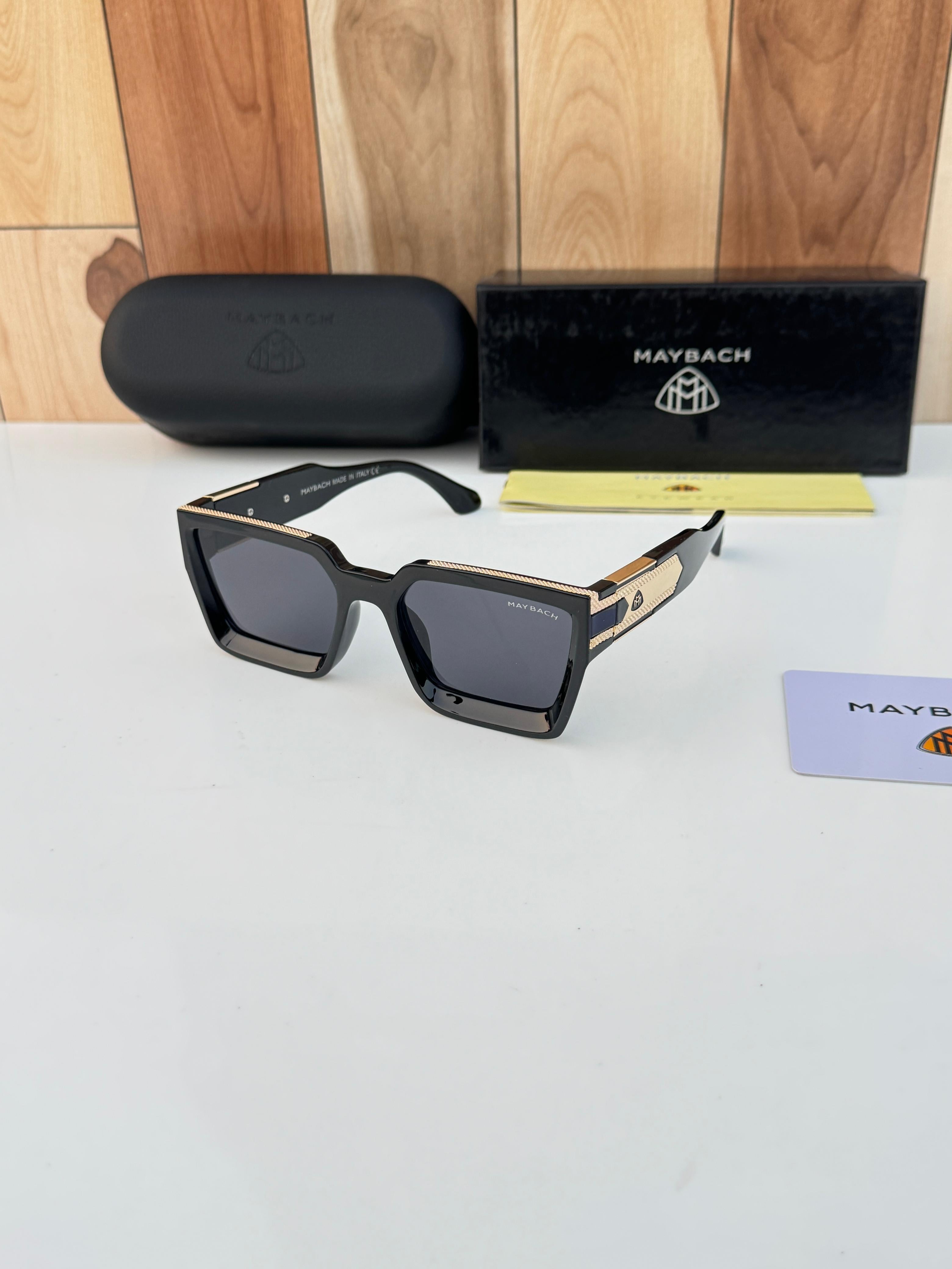 May__bach millionaire black gold  SUNGLASSS