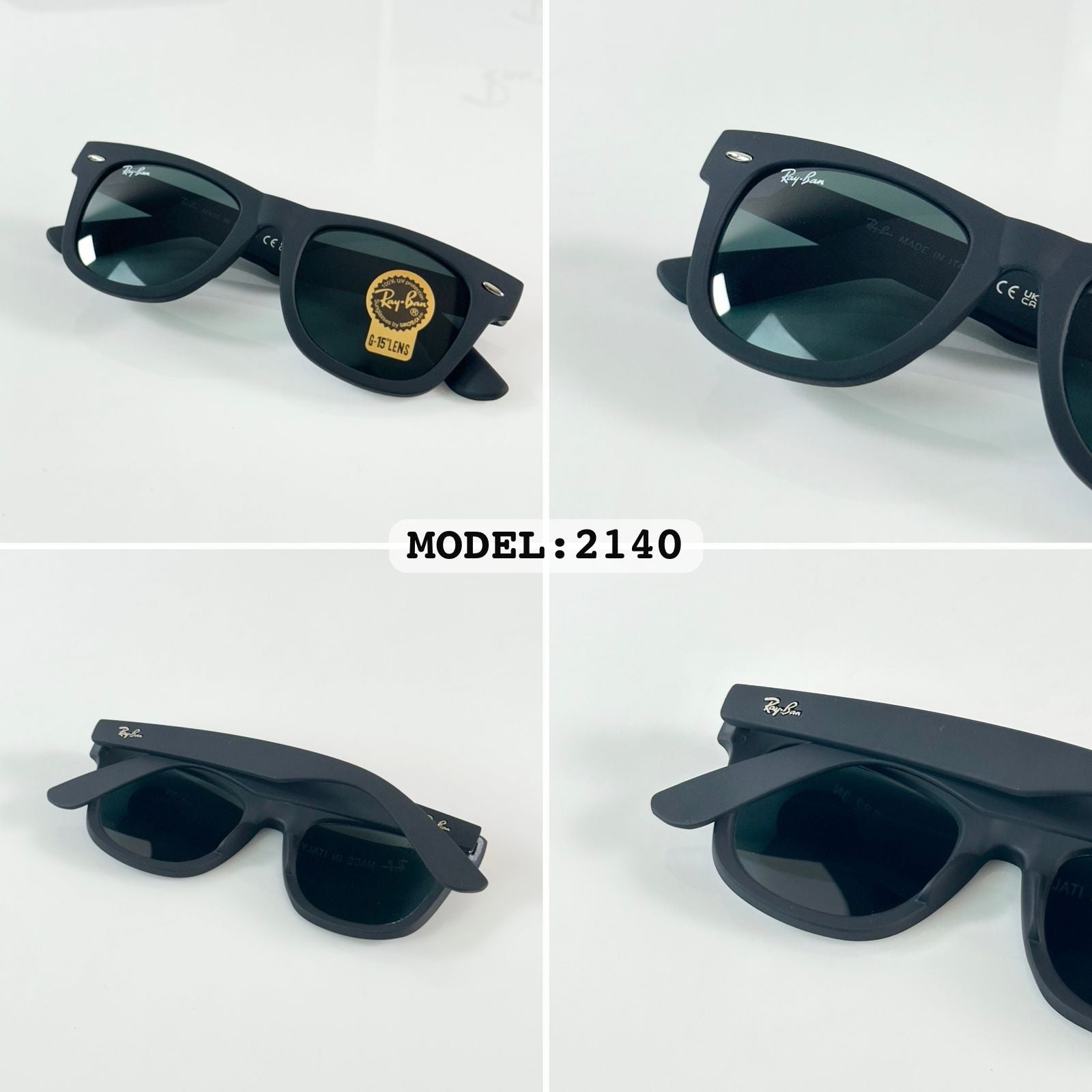 RAY__BAN 2140 MATE BLACK   SUNGLASS
