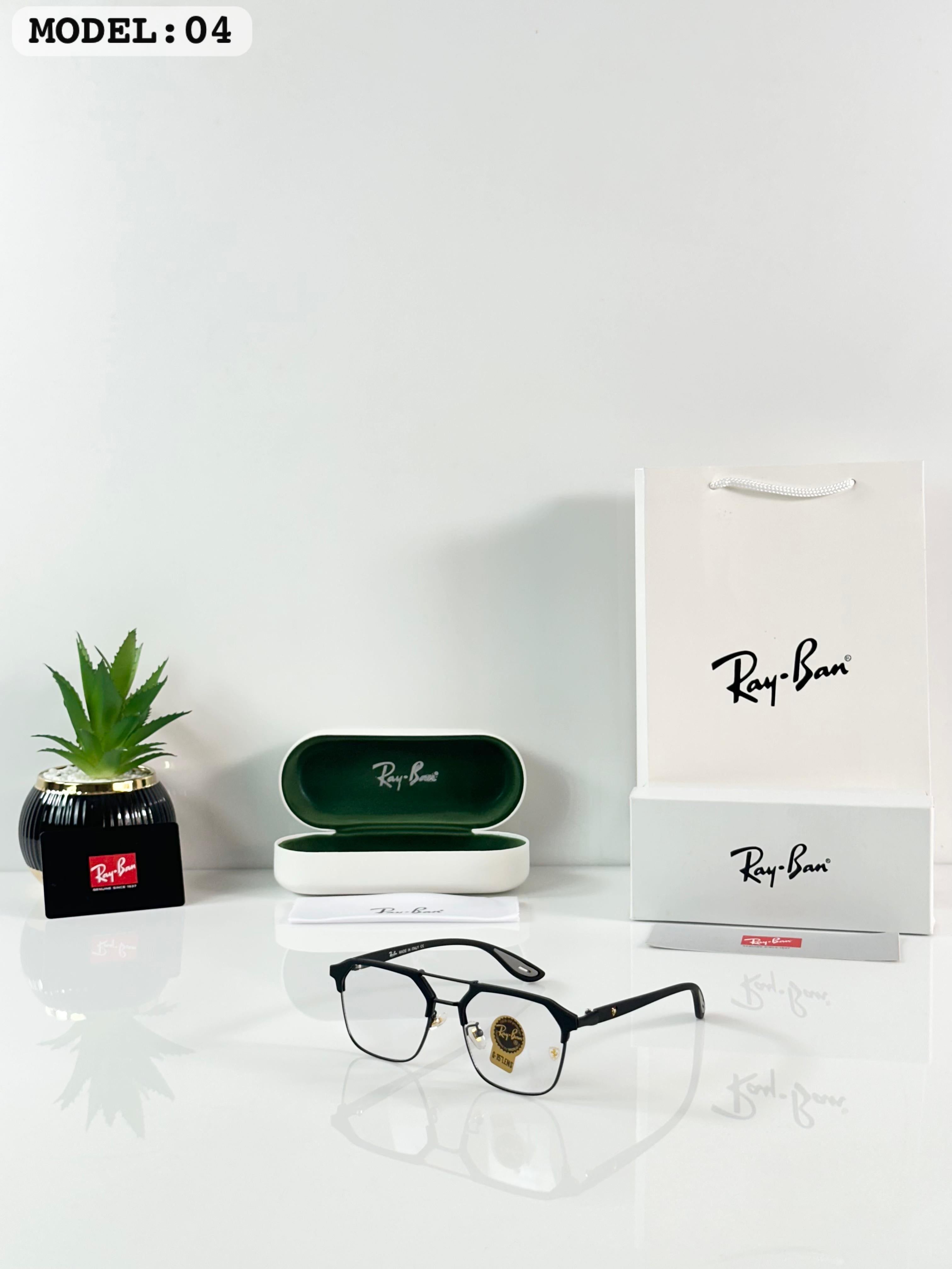 RAY__BAN 04 BLACK FRAME  SUNGLASS