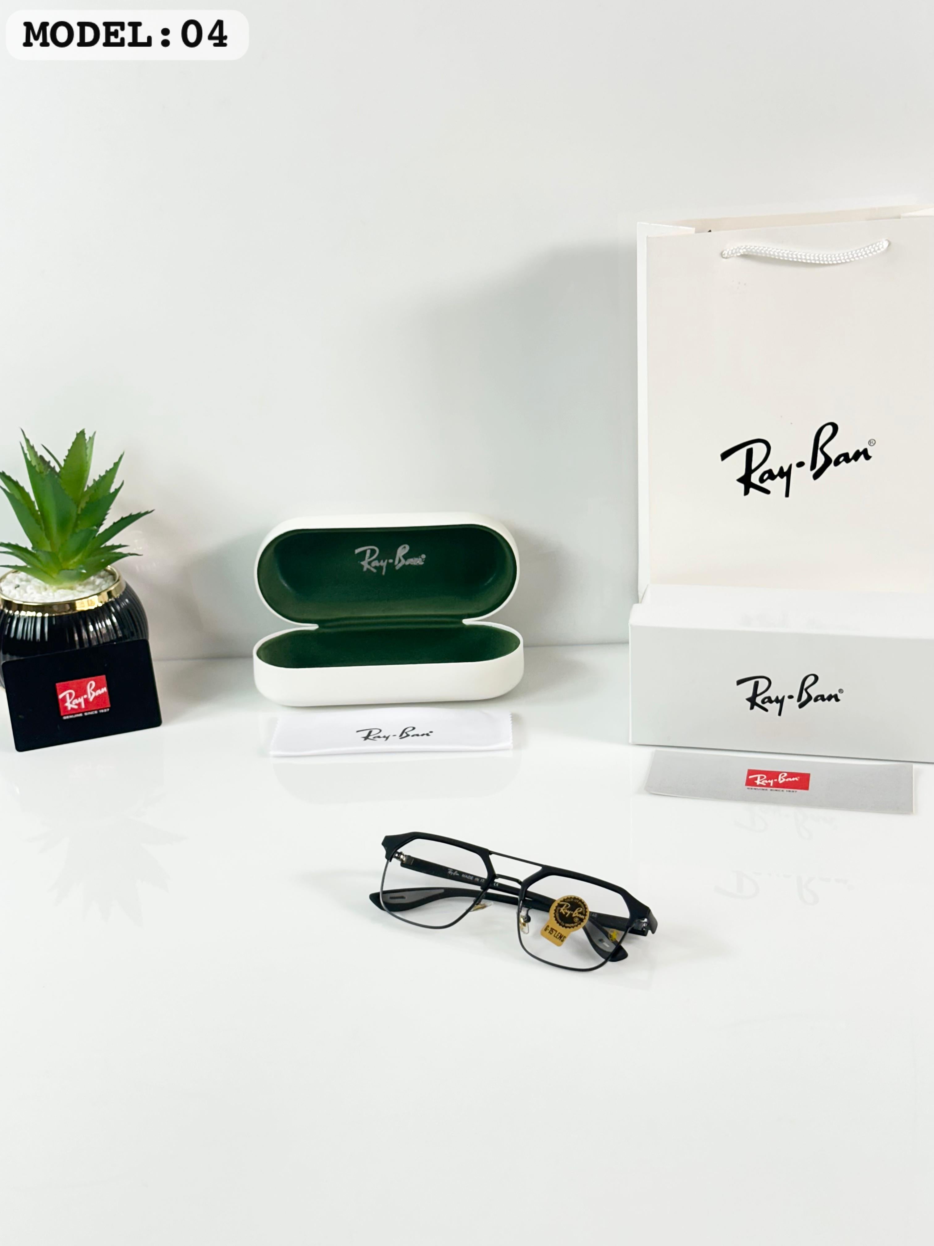 RAY__BAN 04 BLACK FRAME  SUNGLASS