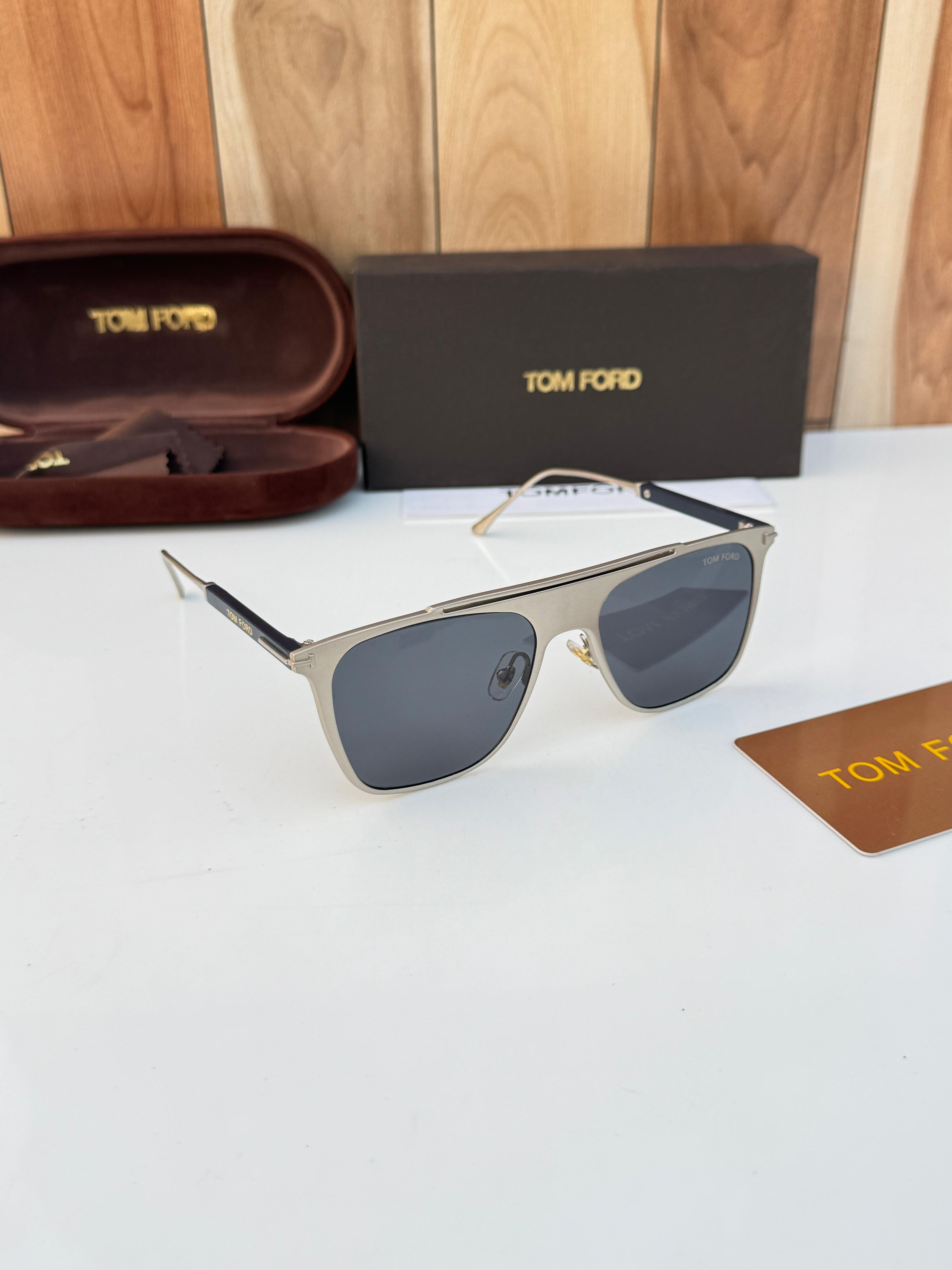 Tom__ford 26003 silver black  SUNGLASS