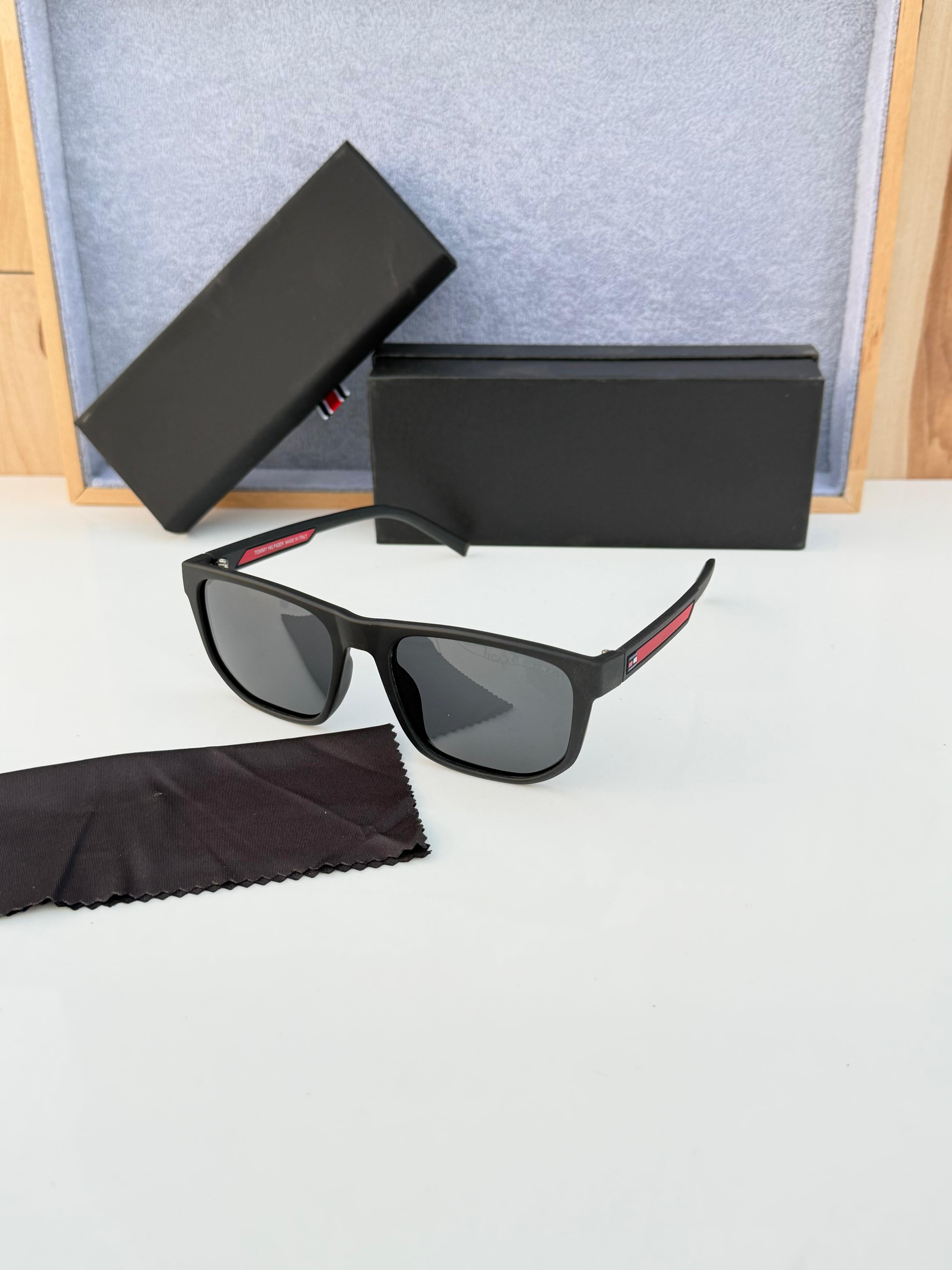 Tom__my hilfiger 2568 black red   SUNGLASS