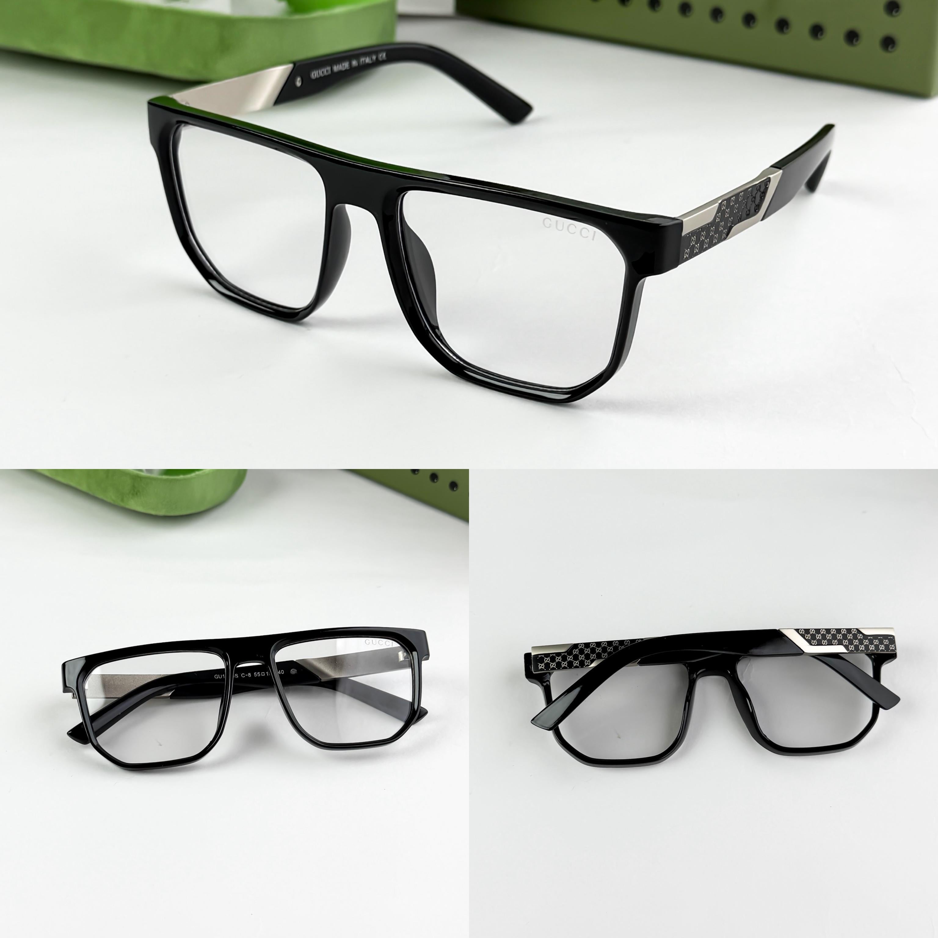 GUC__CI SILVER PLANO 1669  SUNGLASS