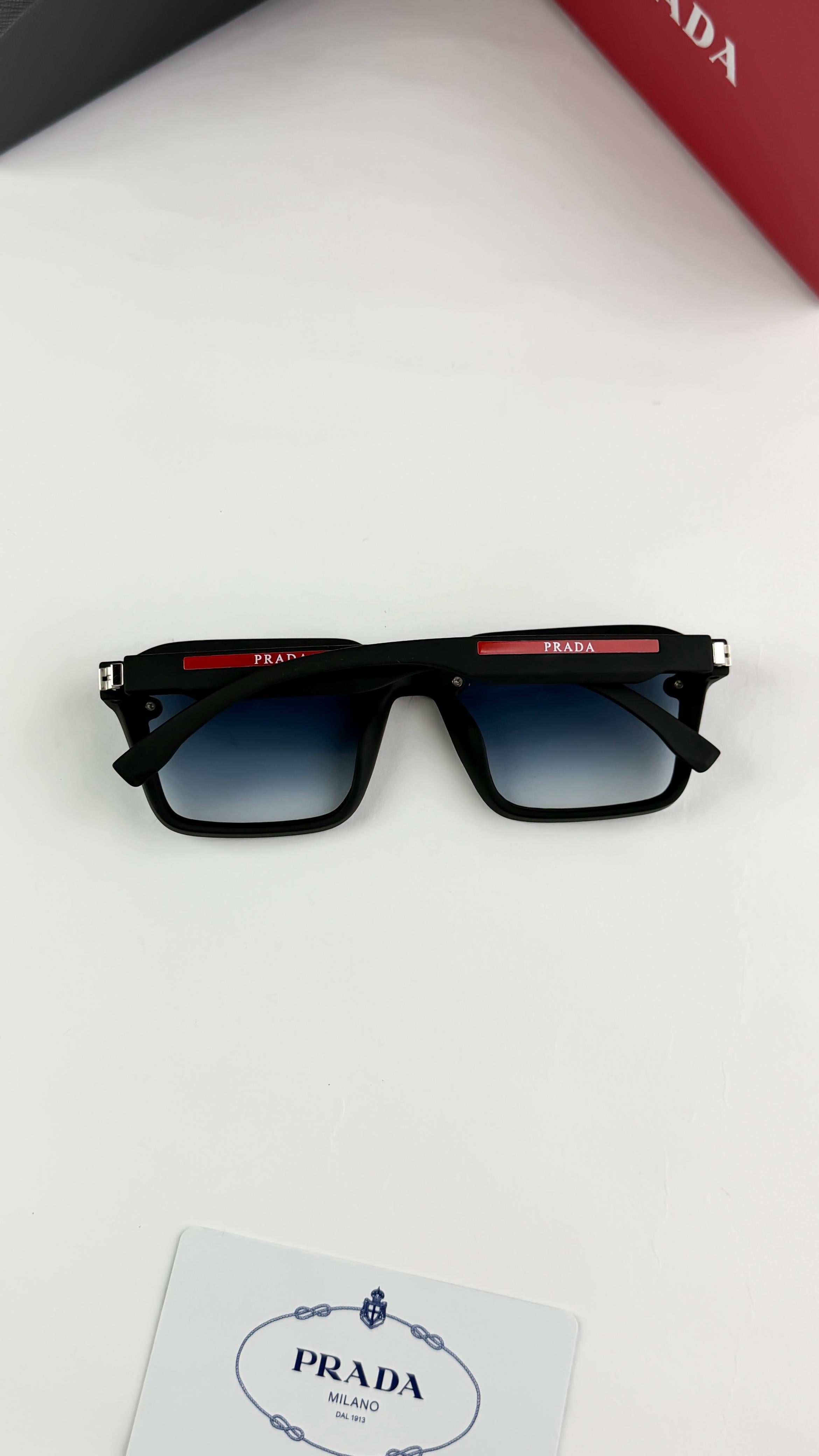 PRA__DA BLACK BLUE SHADED 8964  SUNGLASS