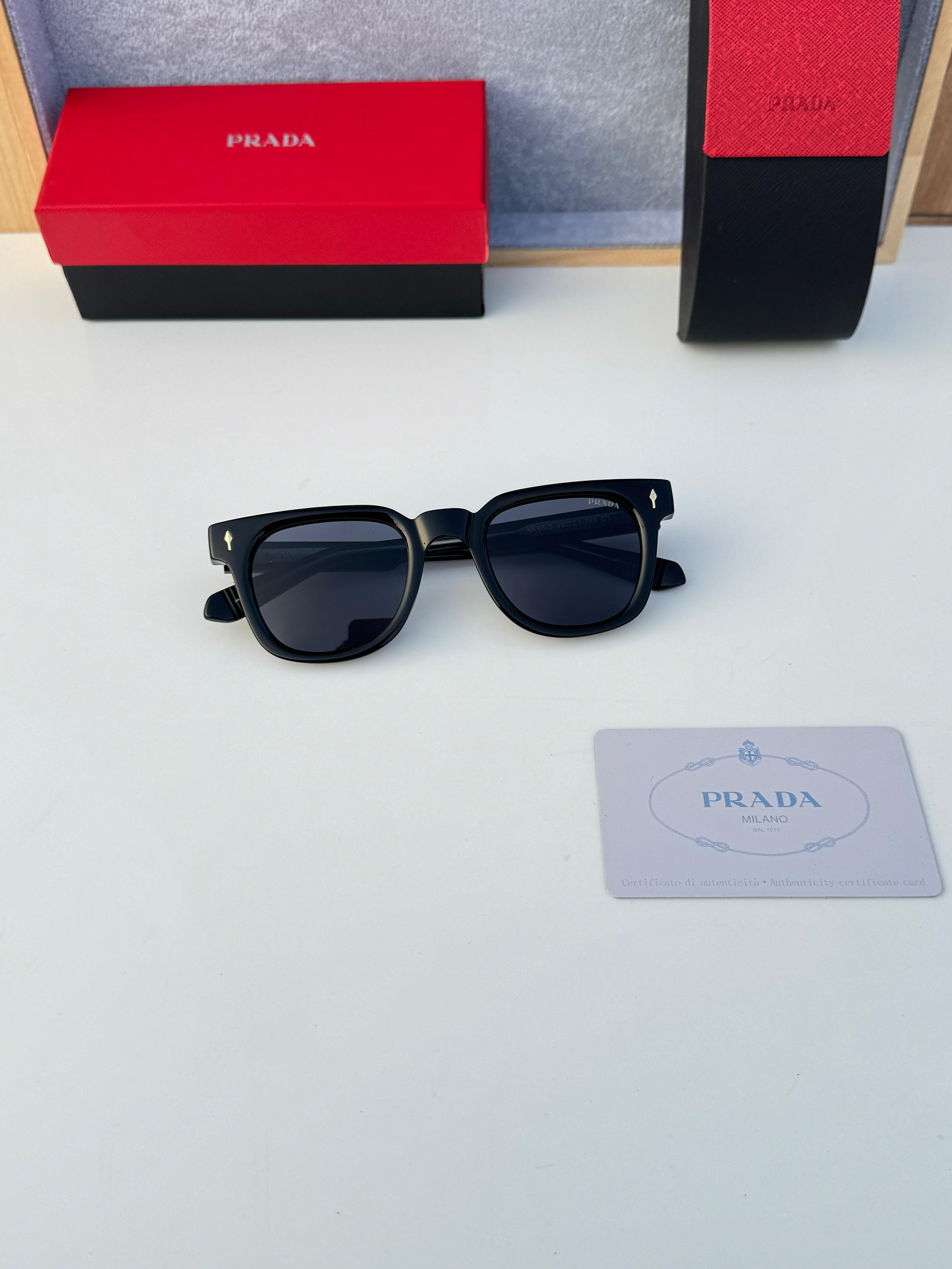 Pra__da 663 black SUNGLASS