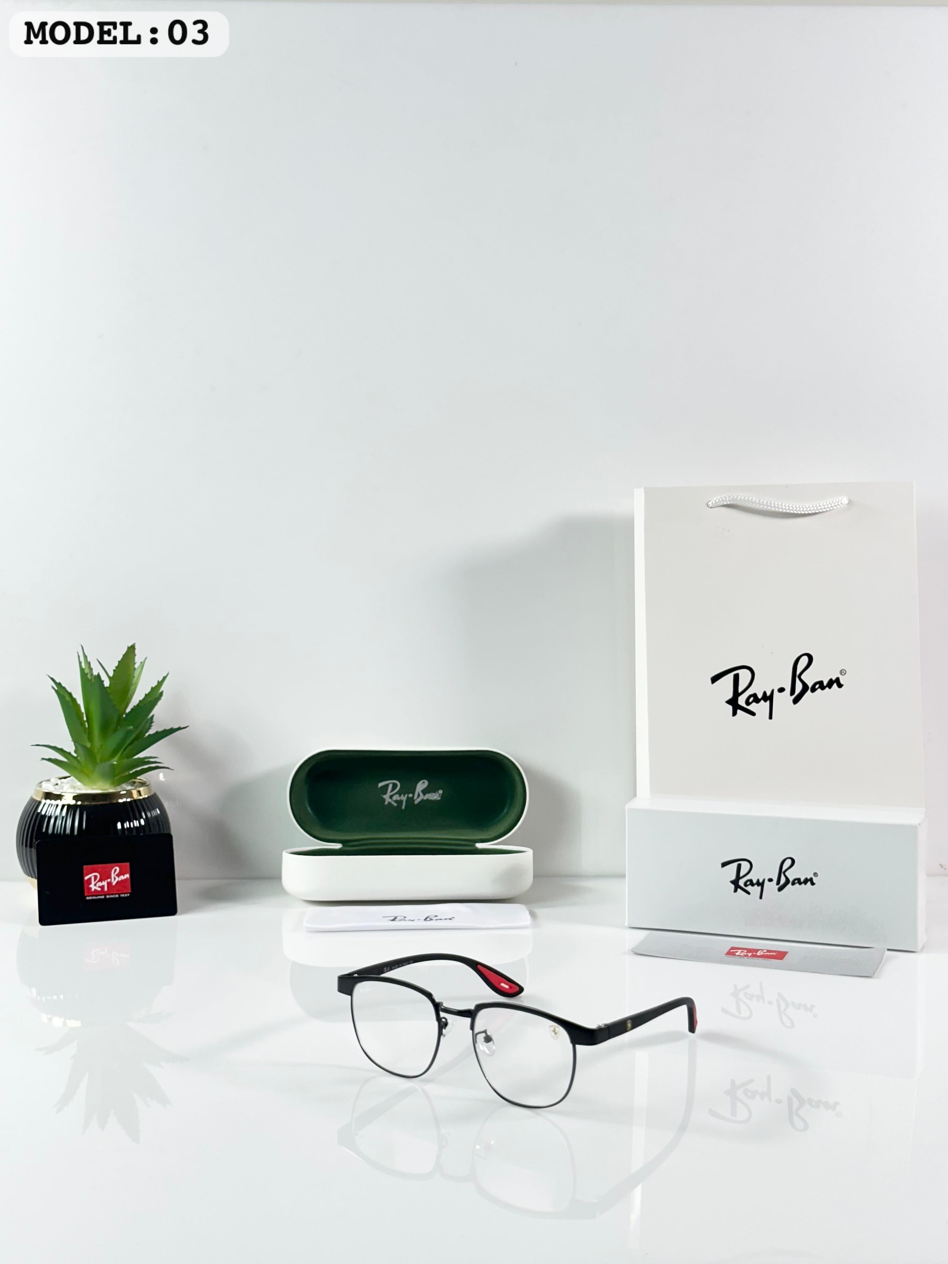 RAY__BAN 03 BLACK FRAME  SUNGLASS