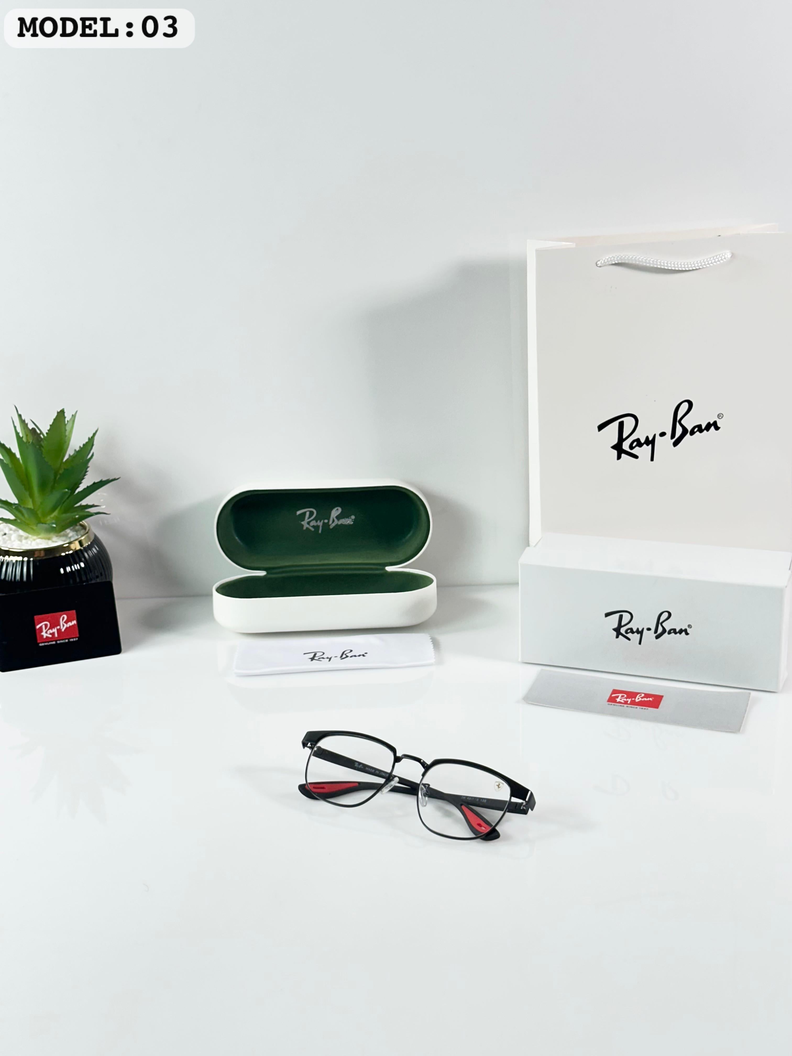 RAY__BAN 03 BLACK FRAME  SUNGLASS