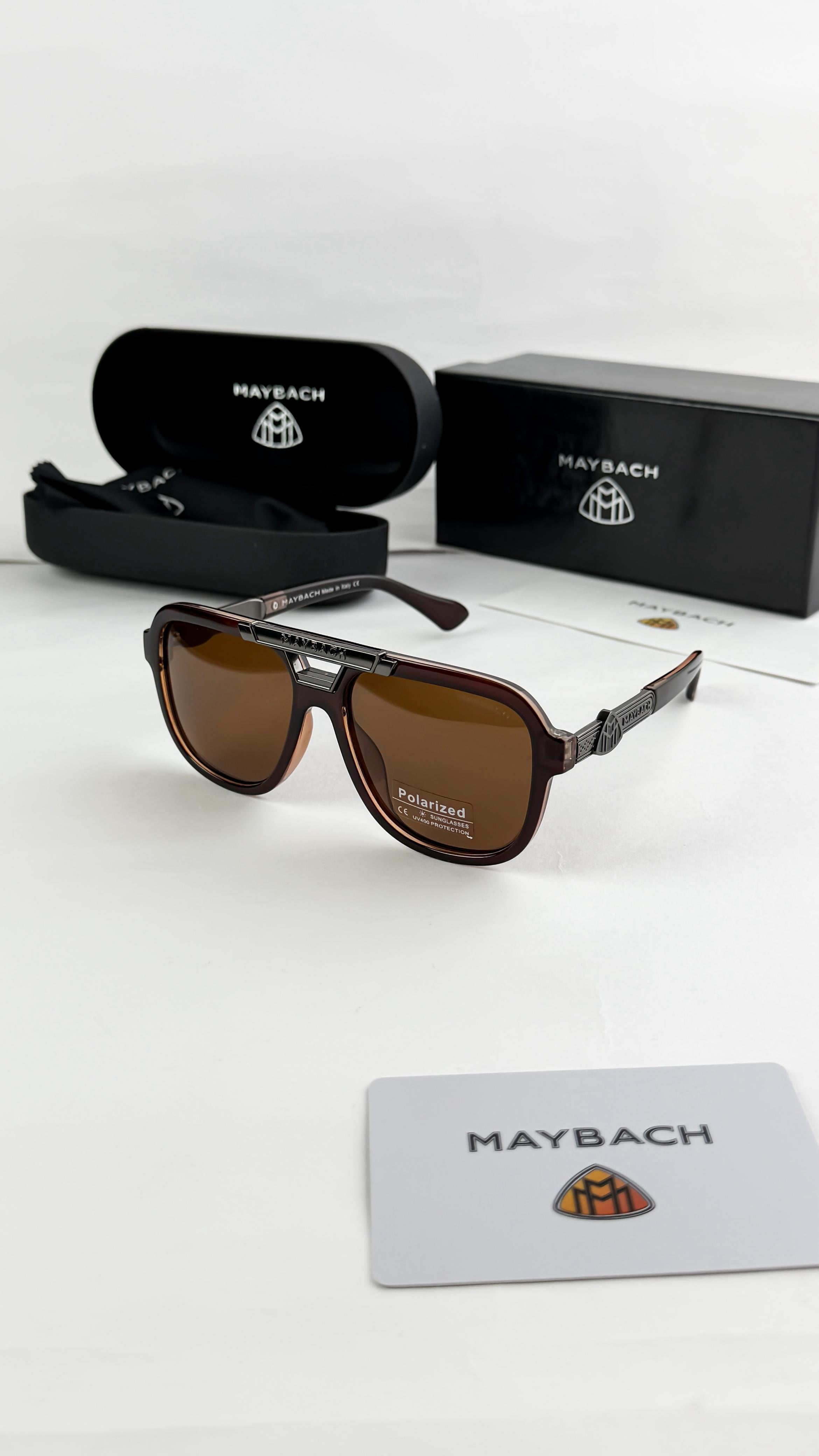 MAY_BACH SHINE BROWN 25017  SUNGLASS
