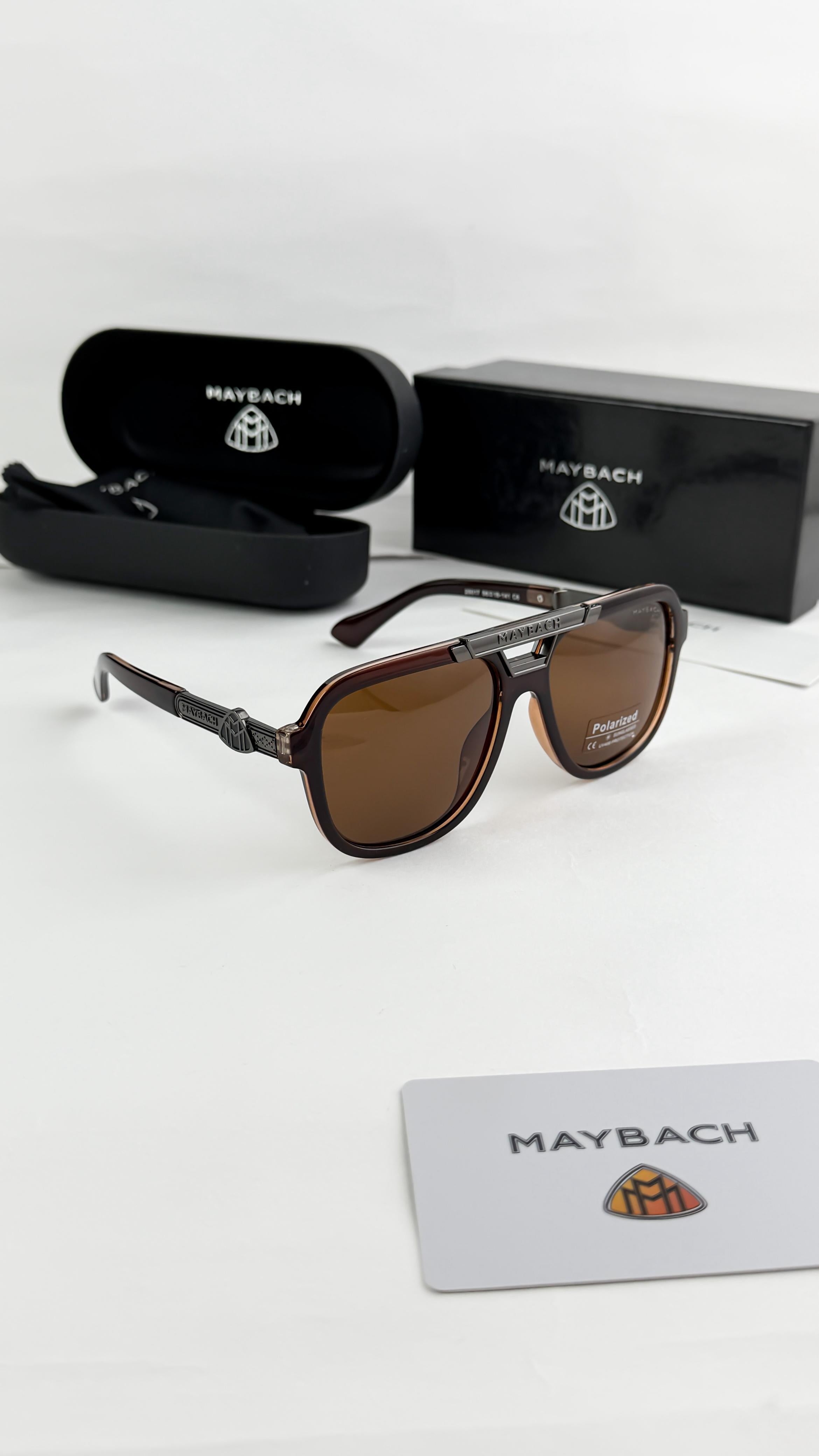 MAY_BACH SHINE BROWN 25017  SUNGLASS