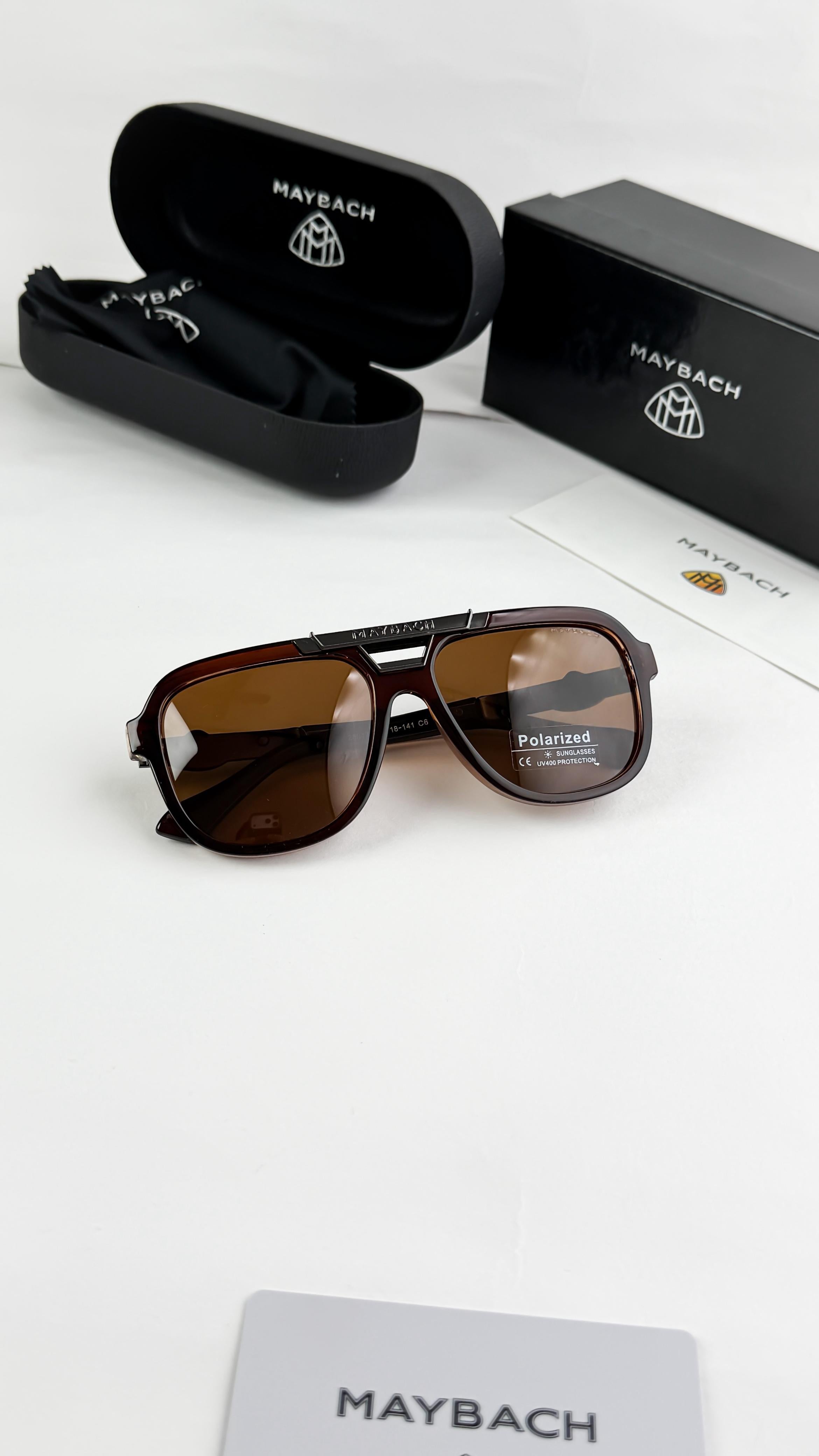 MAY_BACH SHINE BROWN 25017  SUNGLASS