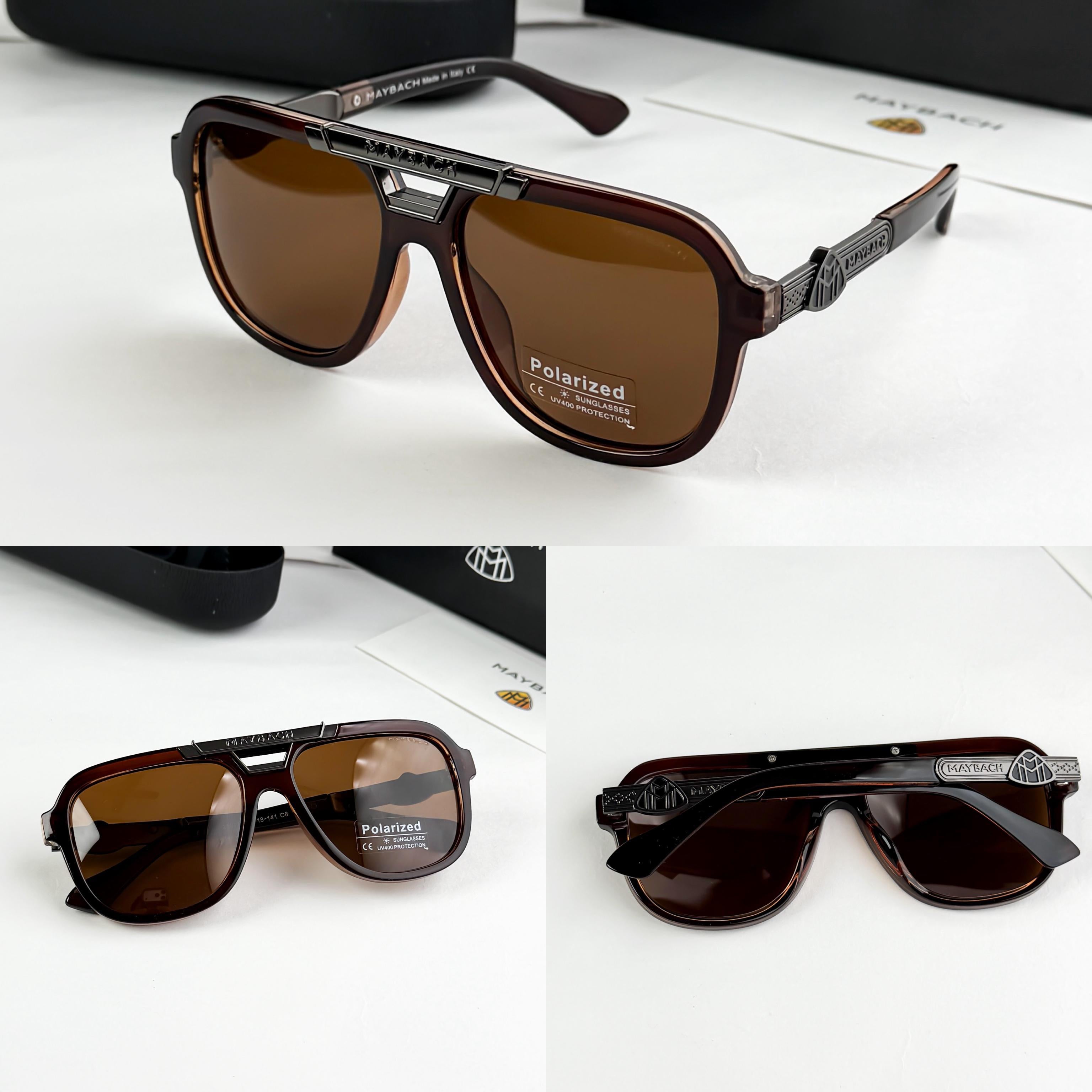 MAY_BACH SHINE BROWN 25017  SUNGLASS