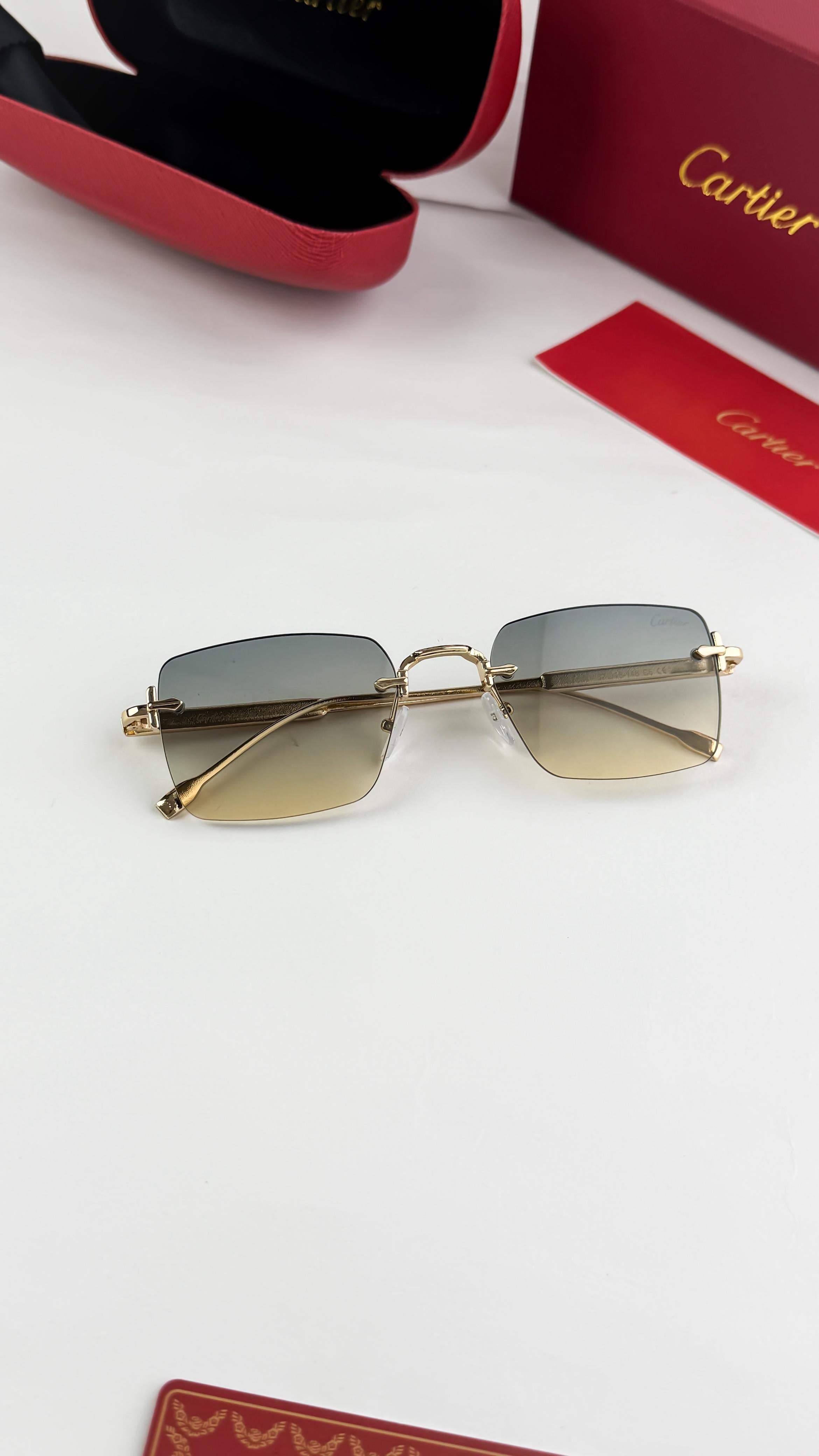 CART__IER SEA GREEN 1044  SUNGLASS