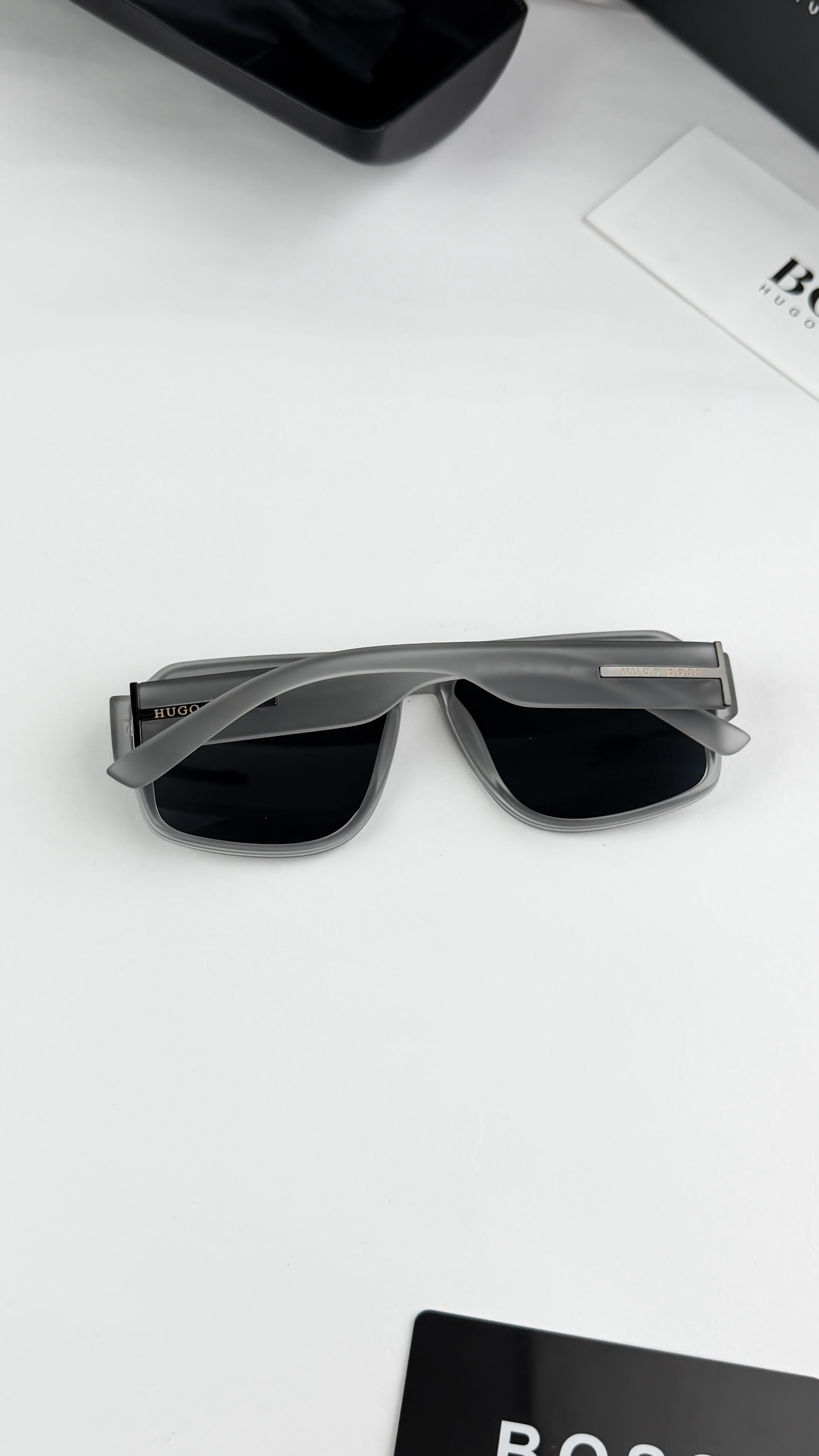 HU__GO BO_S GREY BLACK 26206  SUNGLASS