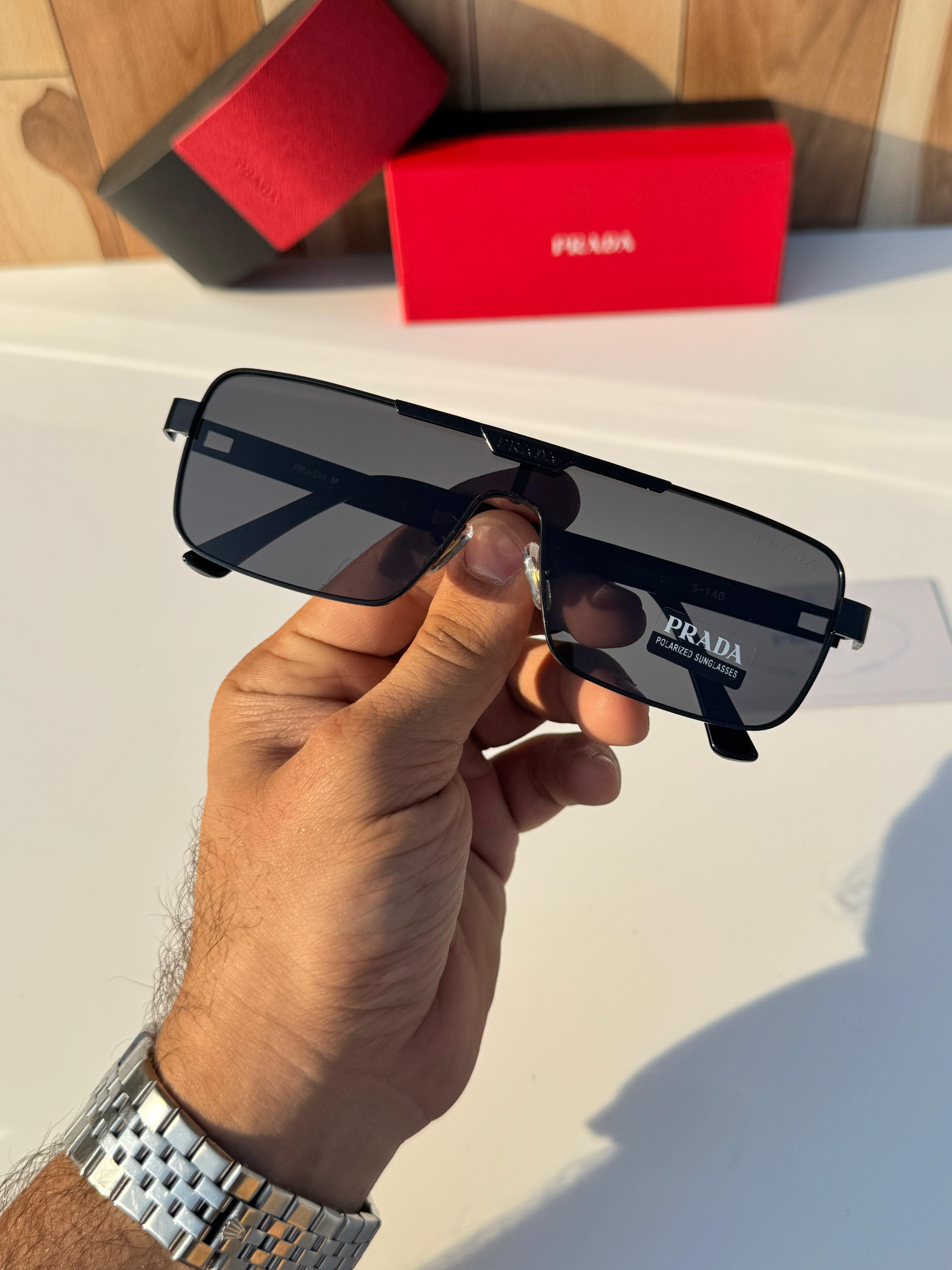 Pra__da 22028 black  SUNGLASS