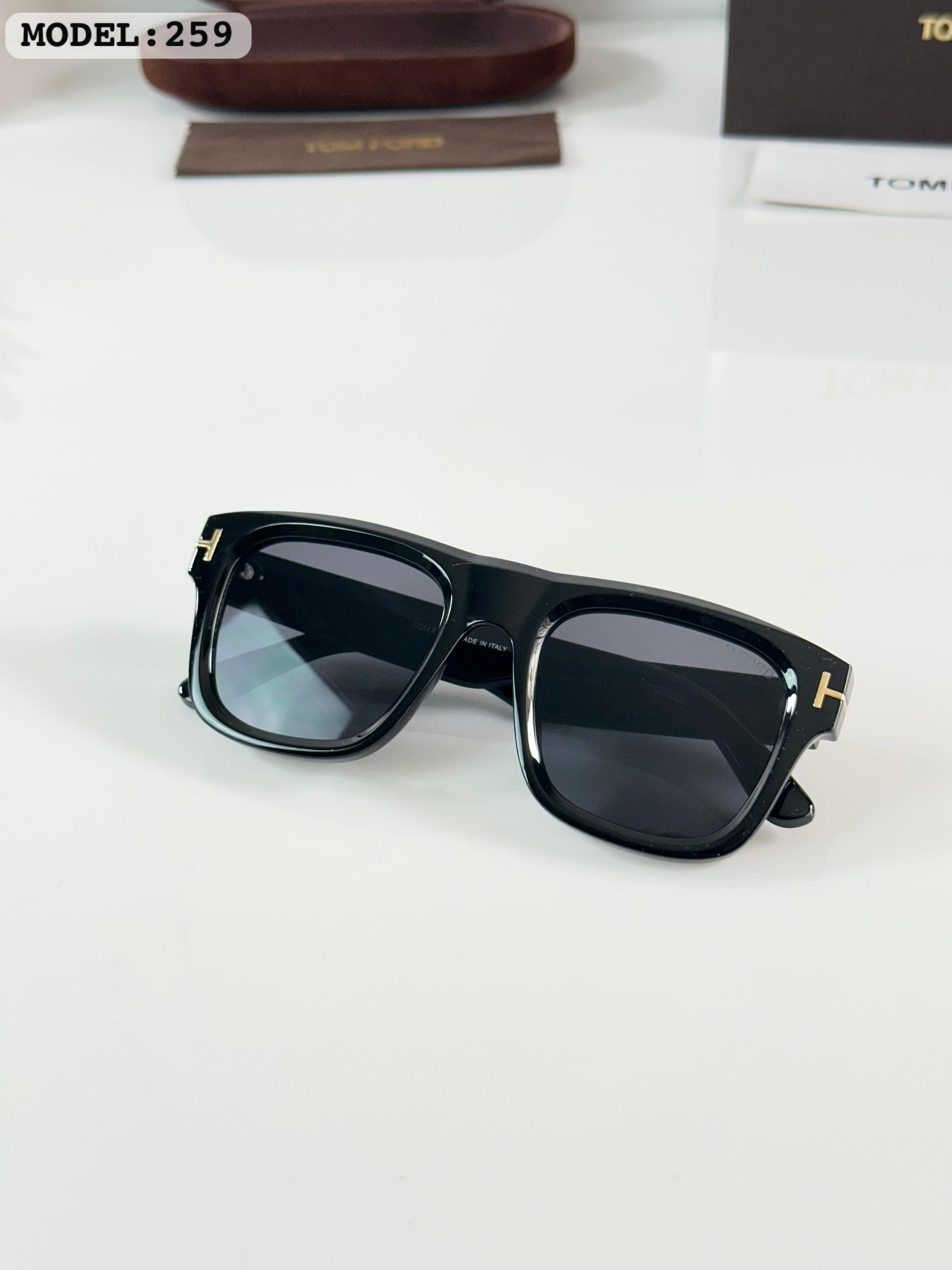 TOMFD 259 BLACK SUNGLASS