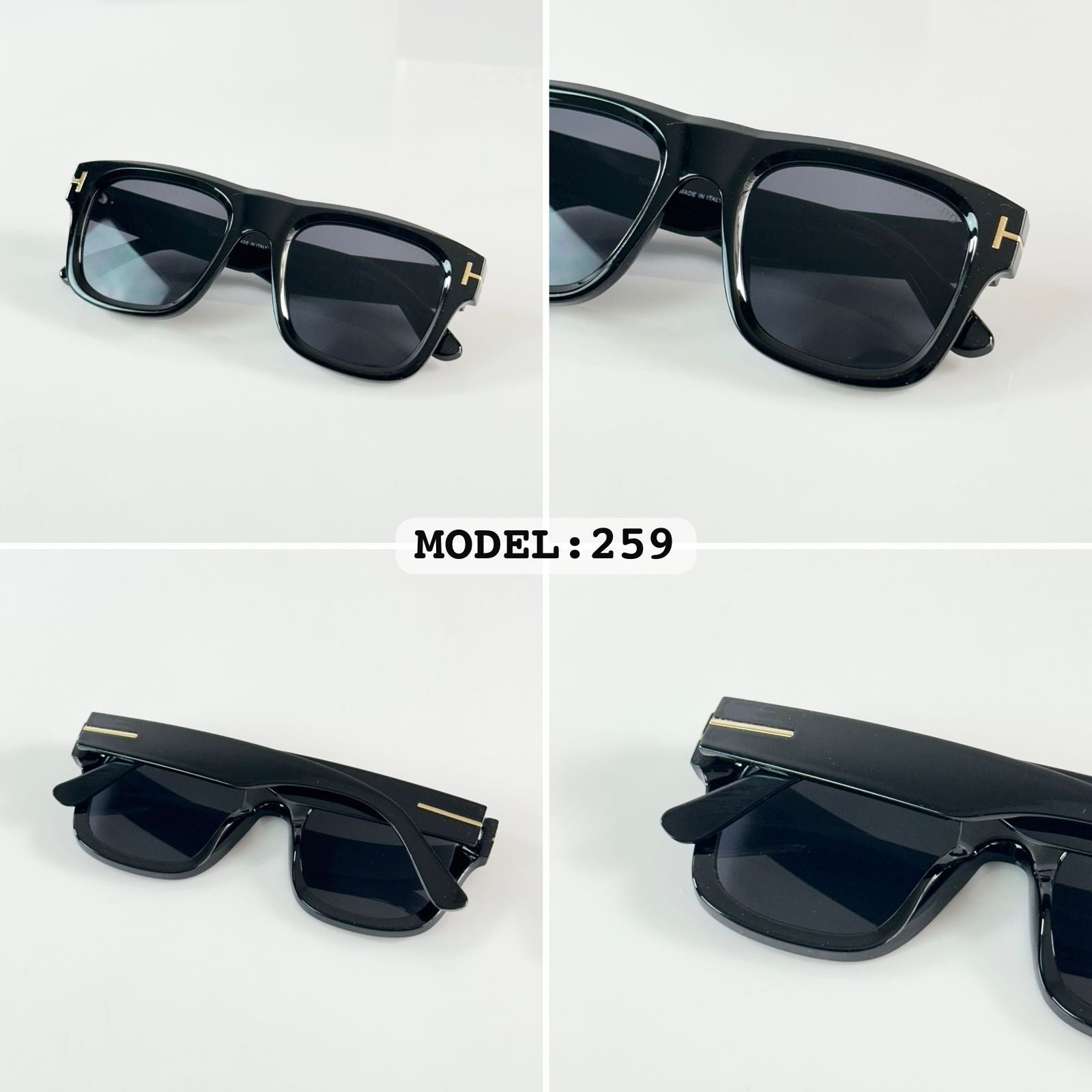 TOMFD 259 BLACK SUNGLASS