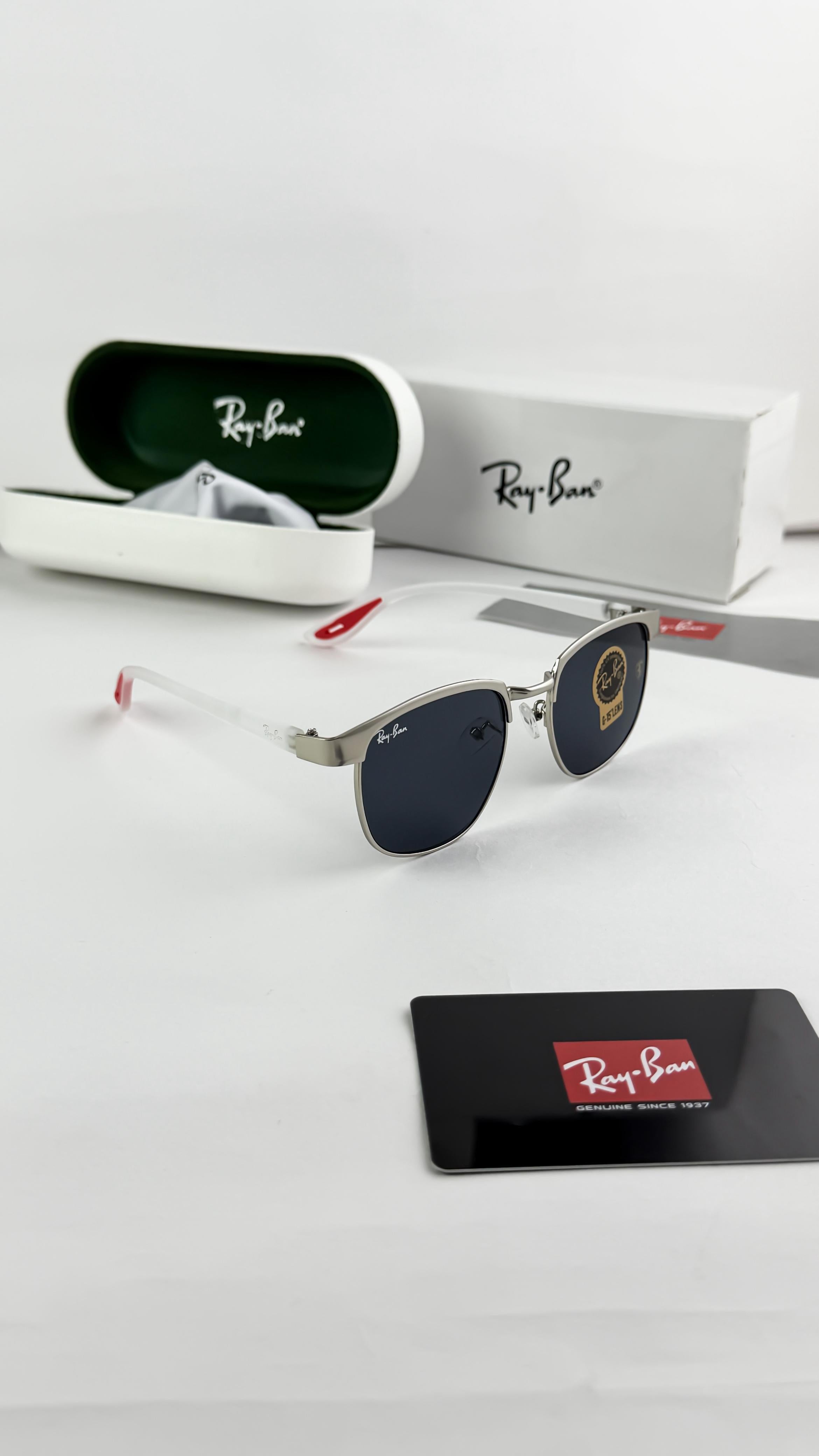 RAY 03 ICE BLACK SUNGLASS