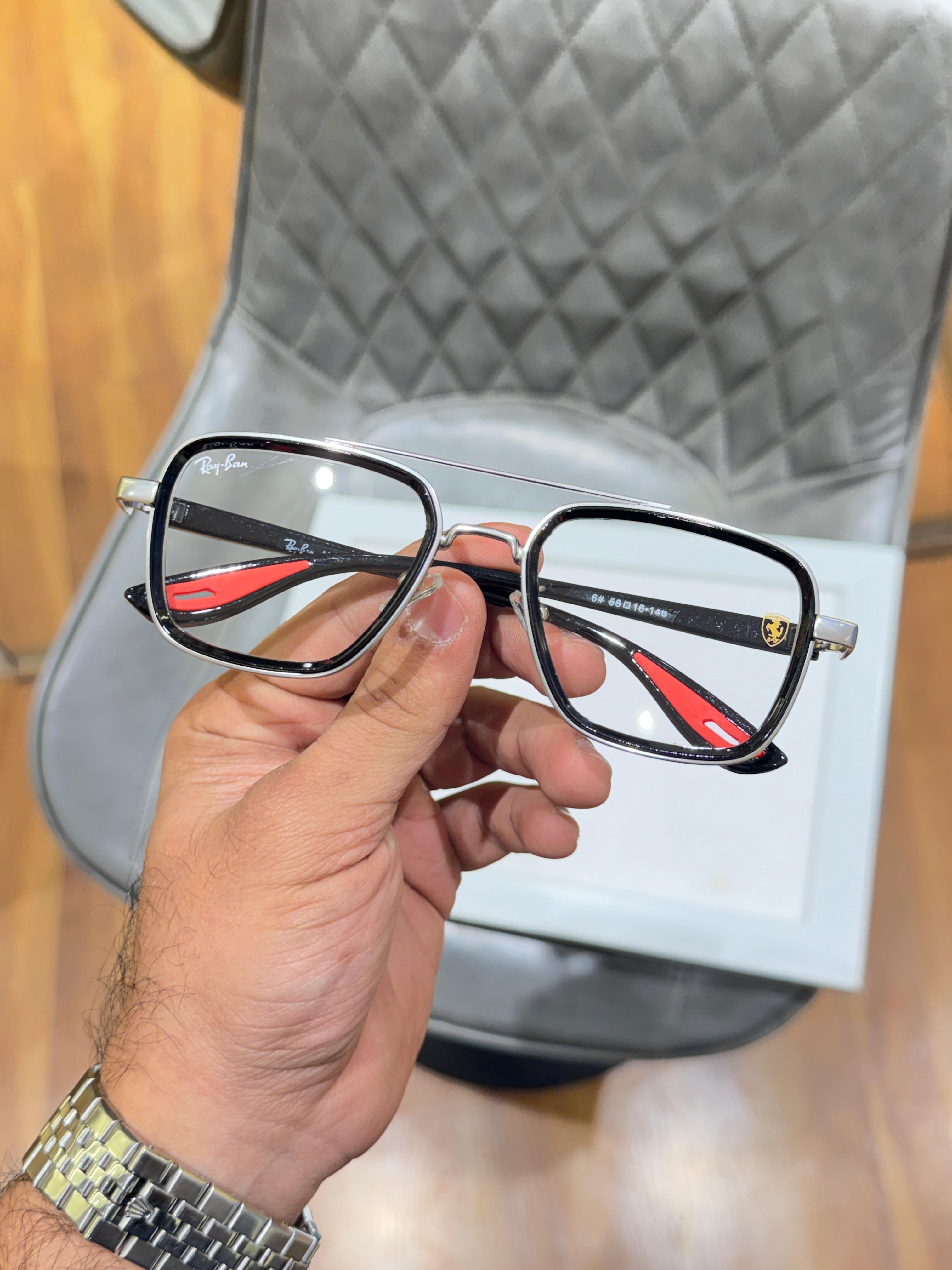 Rayb 06 silver plano  SUNGLASS