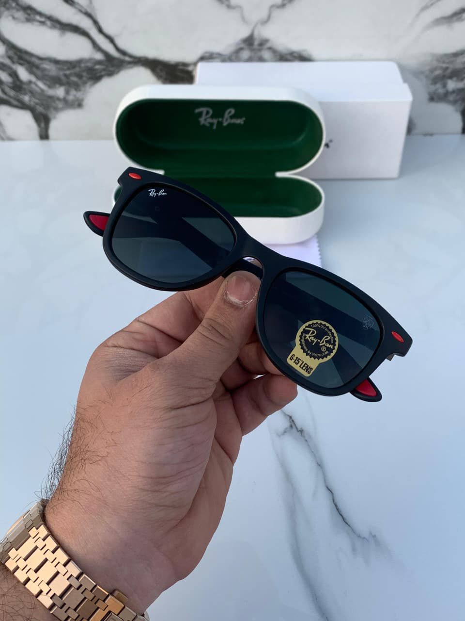 Ray 4195 matt black SUNGLASS