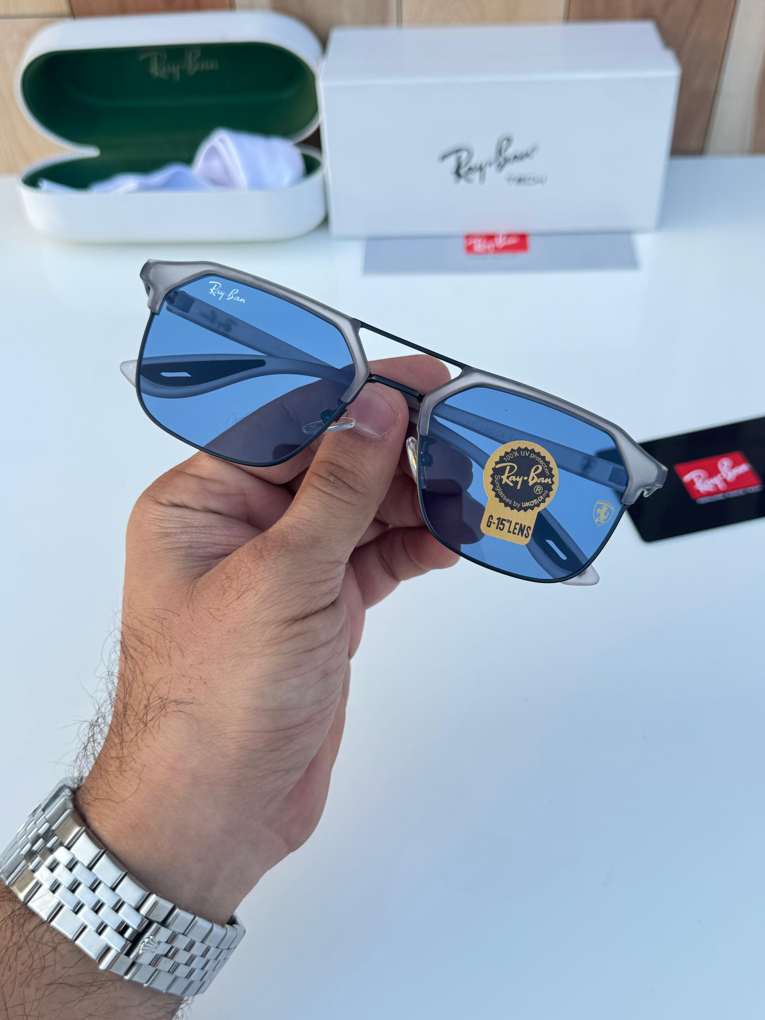 Ra__yban 04 grey blue   SUNGLASS
