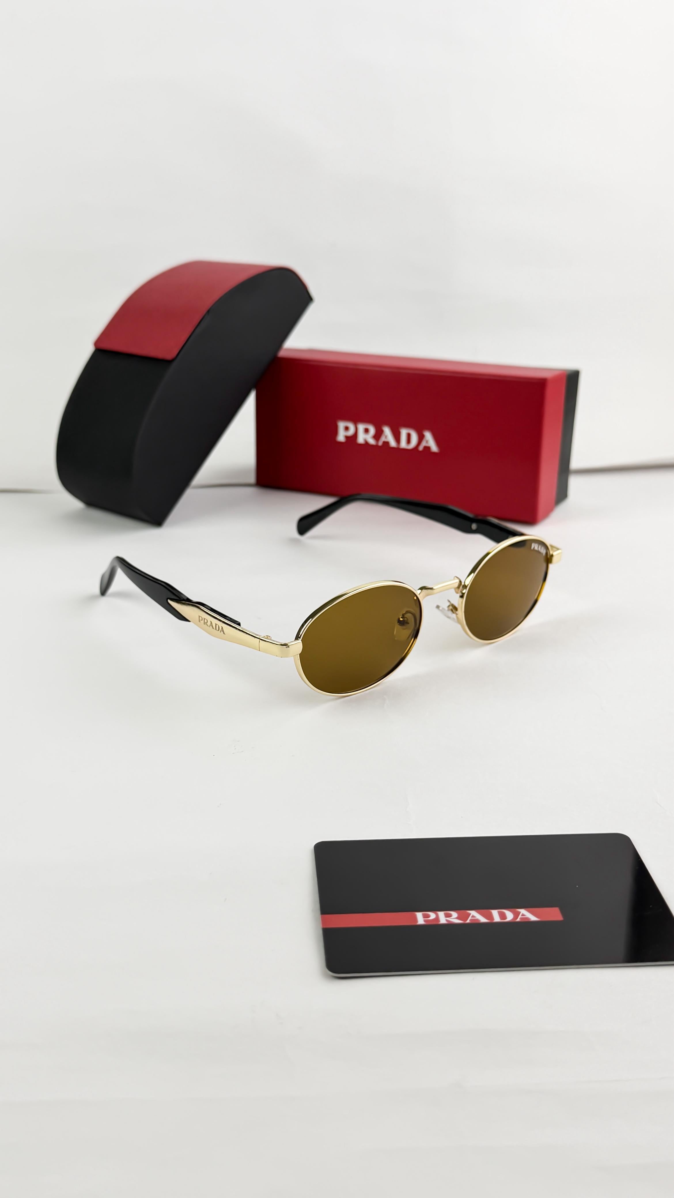 PRA__DA GOLD BROWN 9120  SUNGLASS