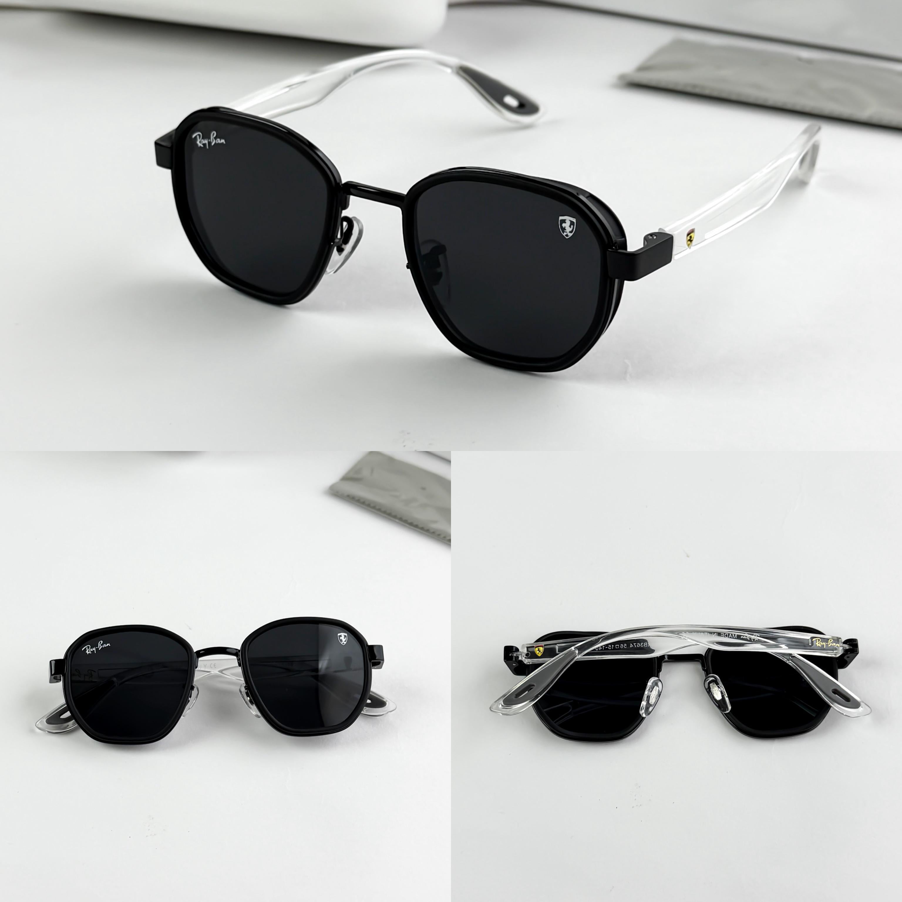 RAYB__AN ICE BLACK 3674  SUNGLASS