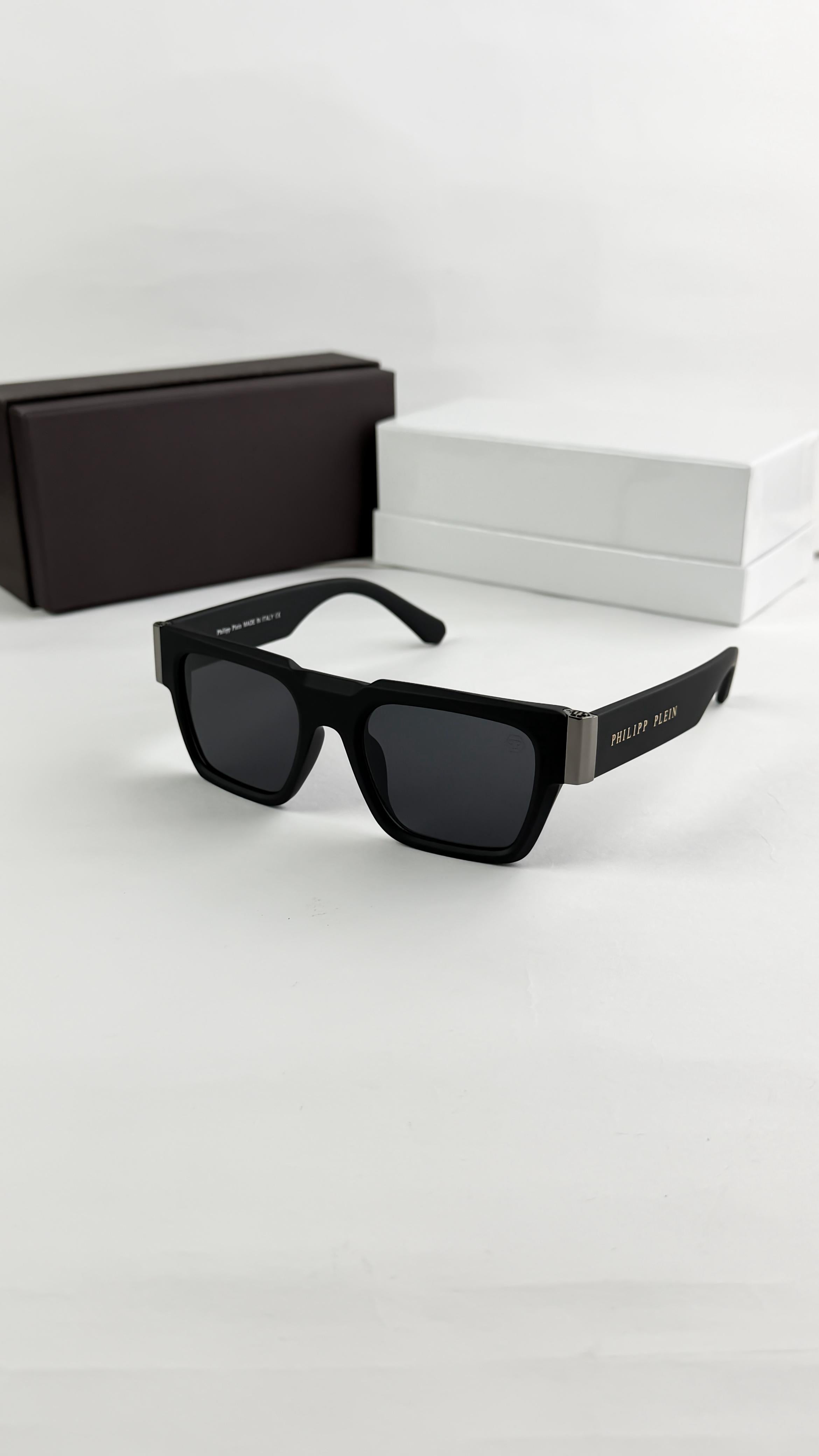 PHI__LIPP PLEIN CHARCOAL BLACK 20558  SUNGLASS