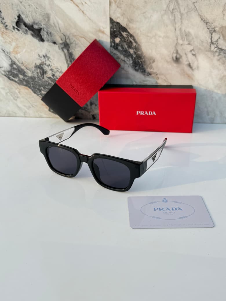 Pra__da 2330 black  SUNGLASS