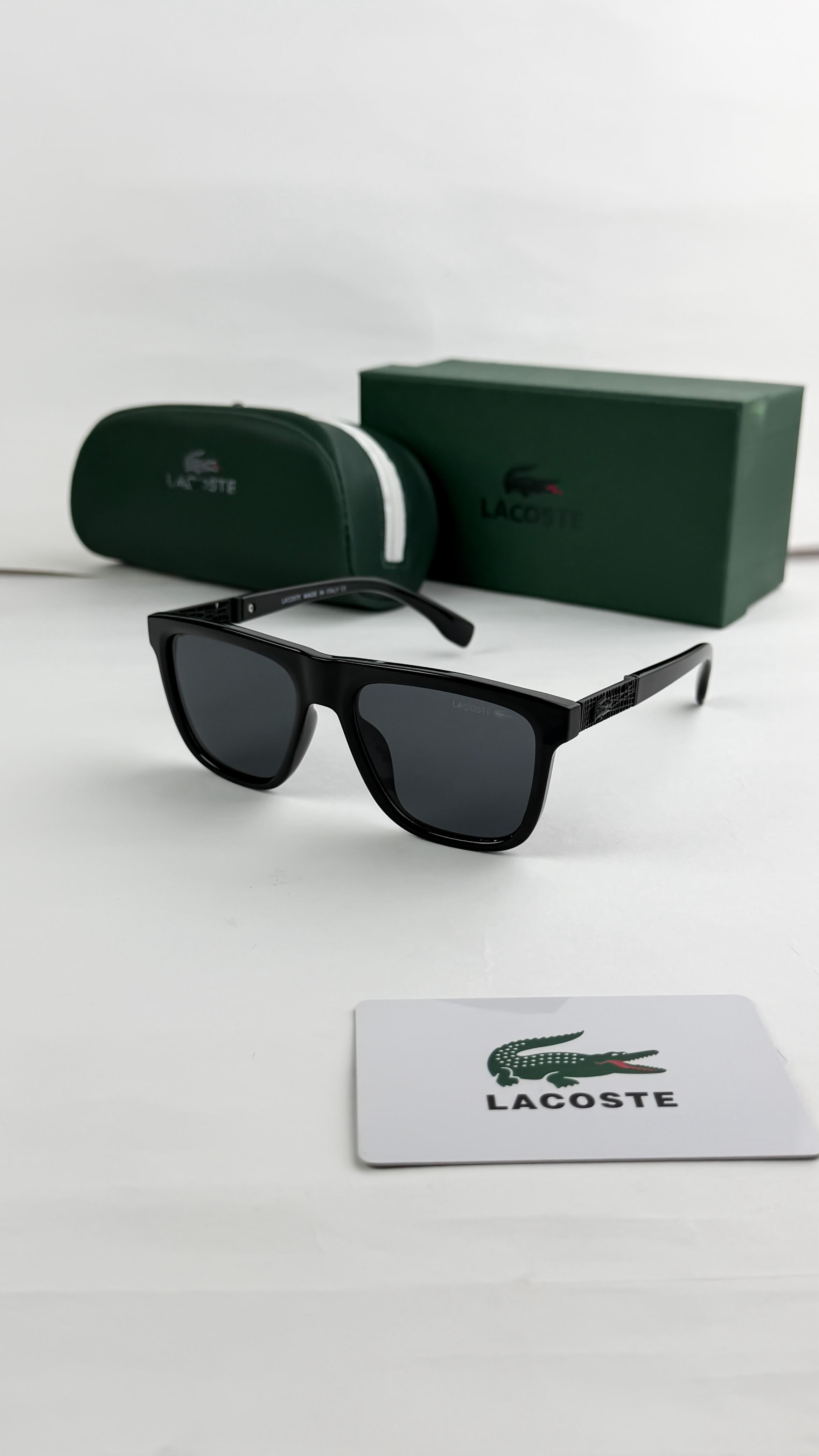 LA__COSTE BLACK SUNGLASS