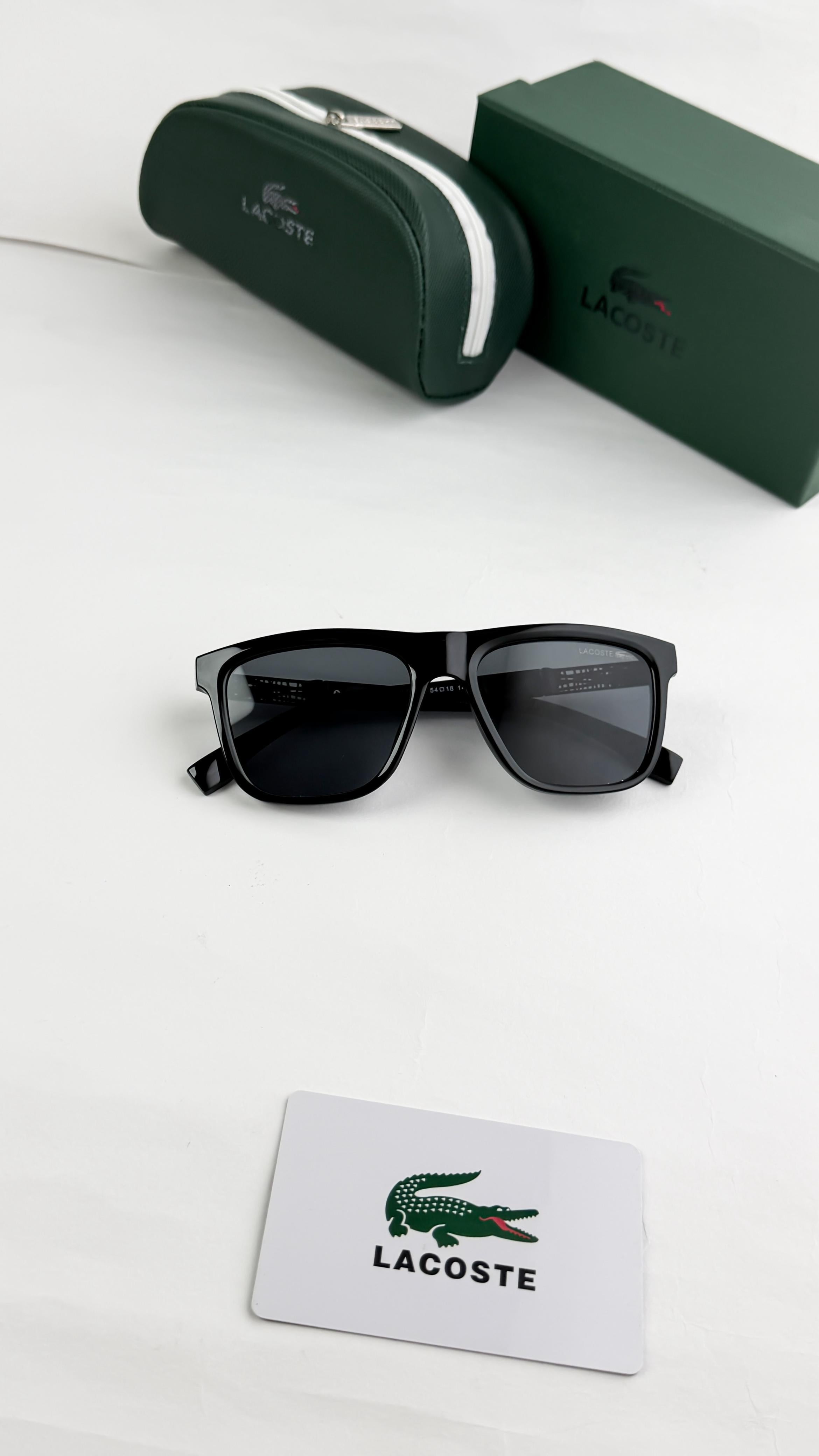 LA__COSTE BLACK SUNGLASS