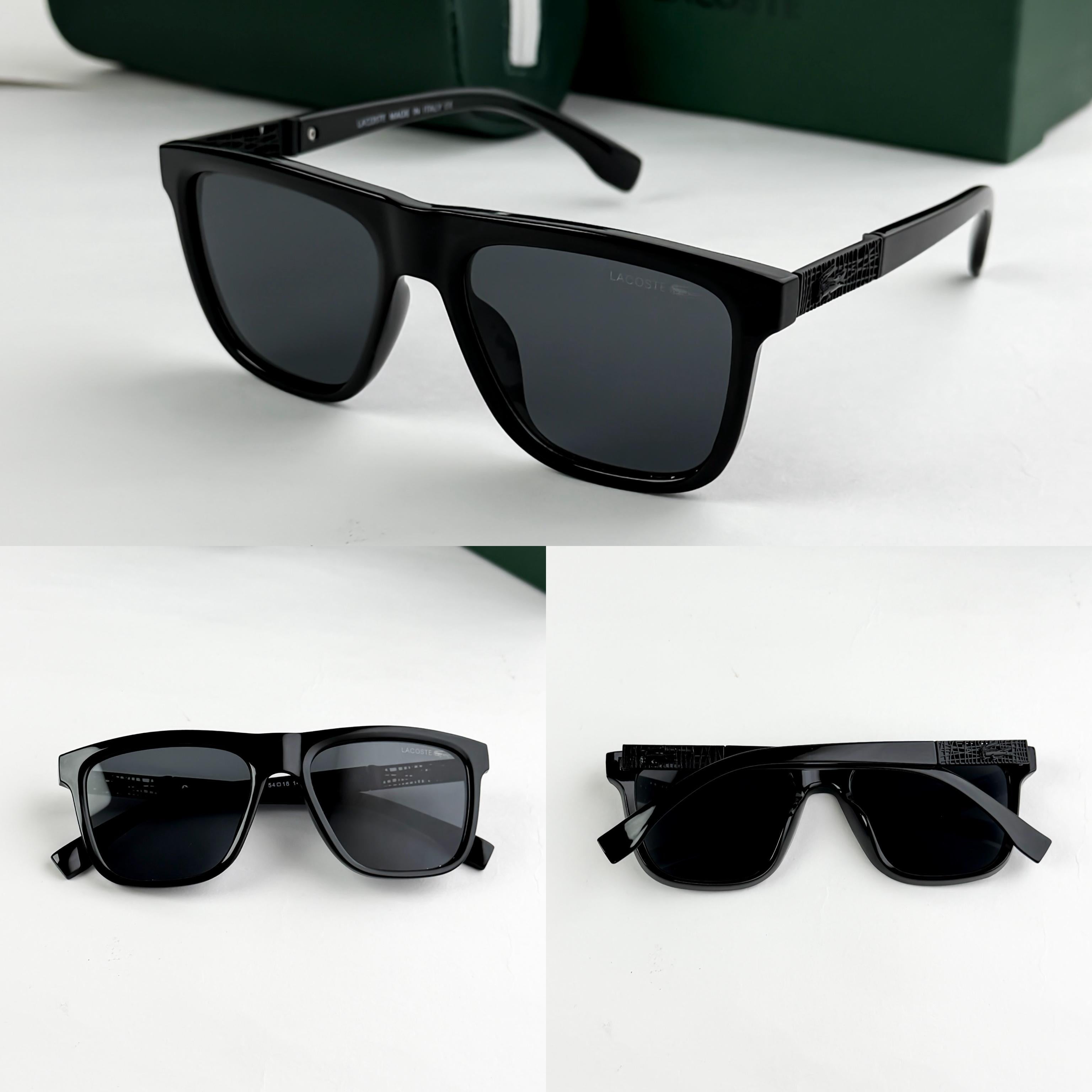 LA__COSTE BLACK SUNGLASS