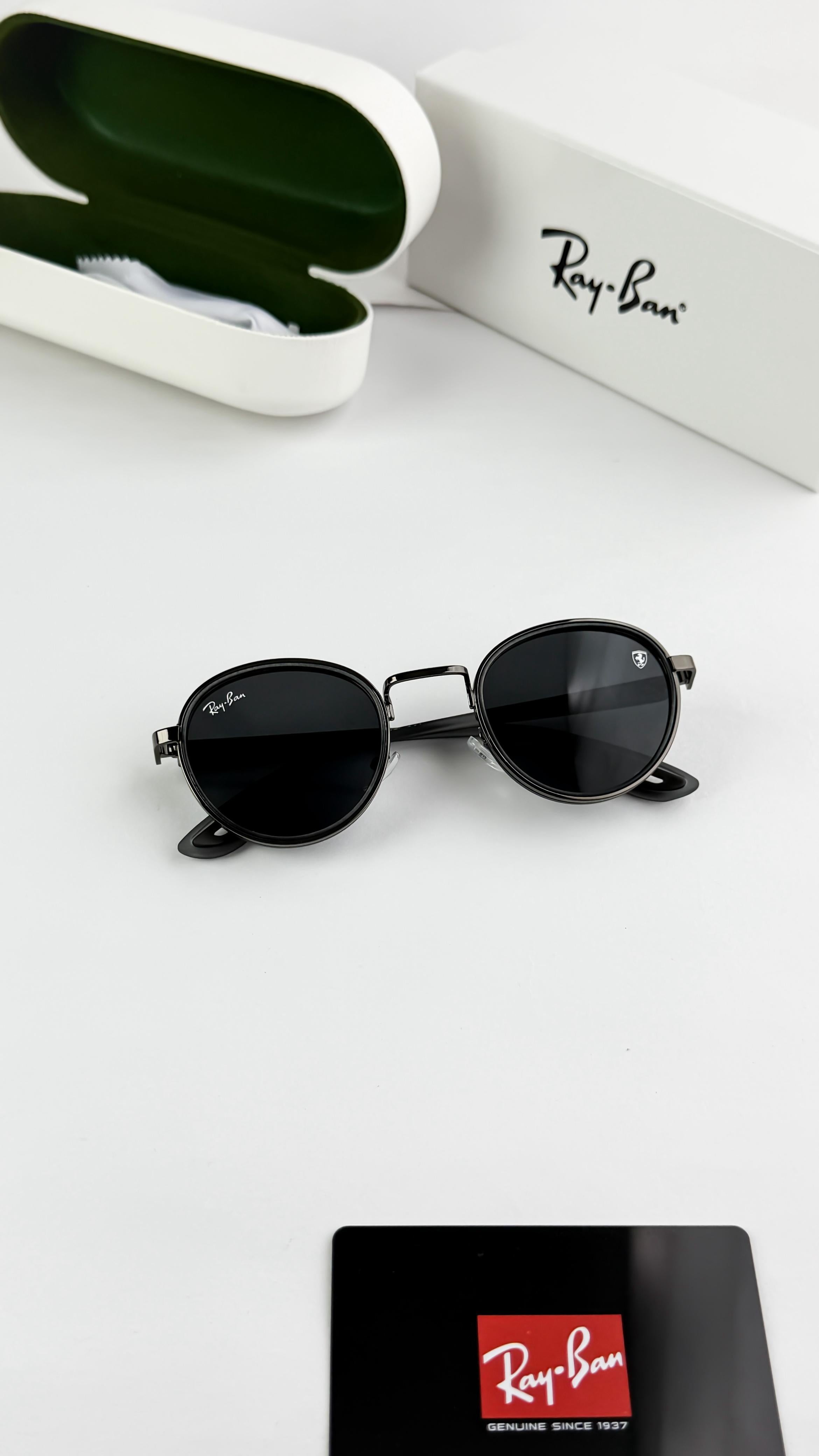 RAYBAN GREY BLACK 3675