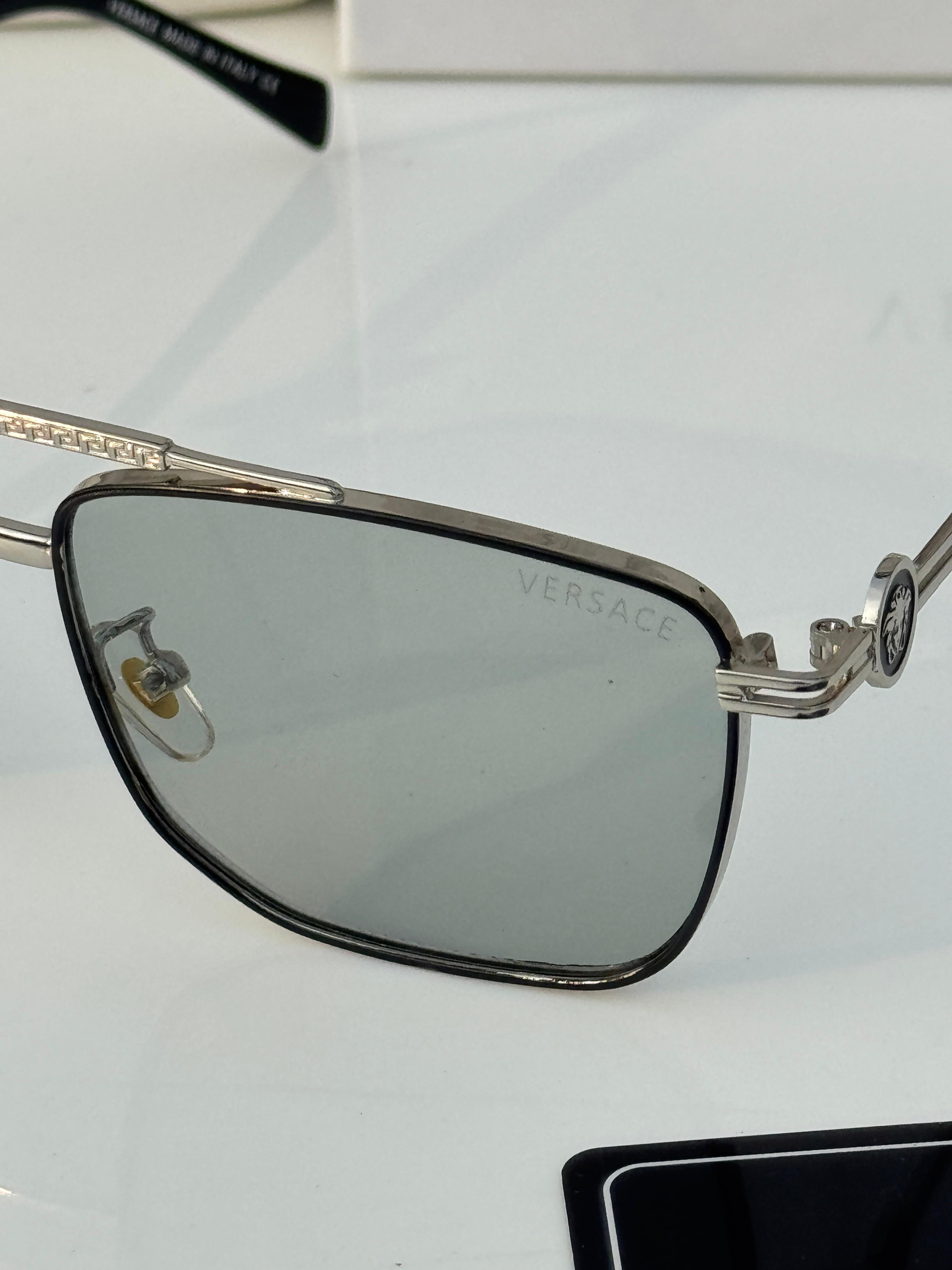 Vers__ace 069 silver black  SUNGLASS