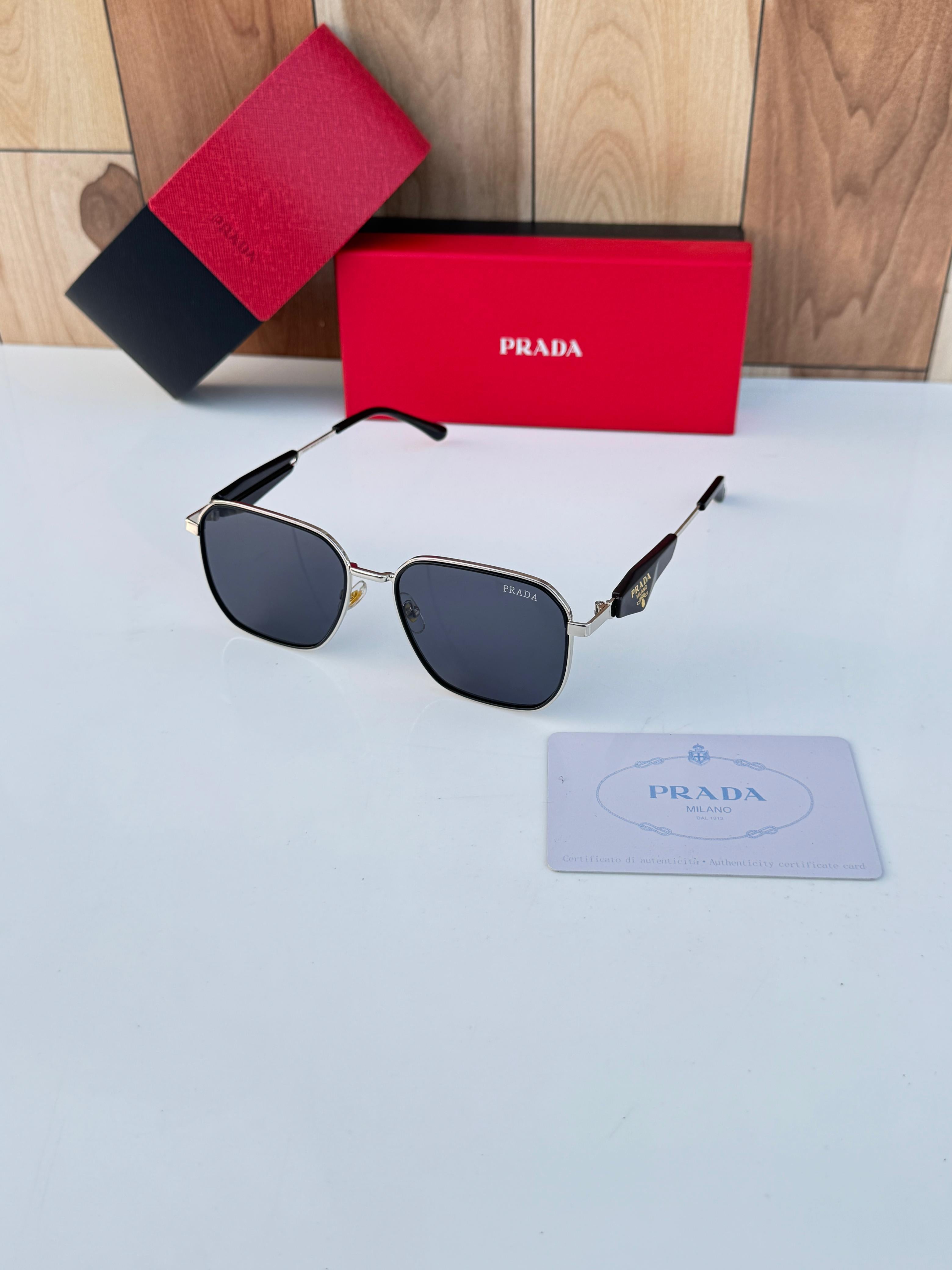 Prad_a 119 silver black  SUNGLASS