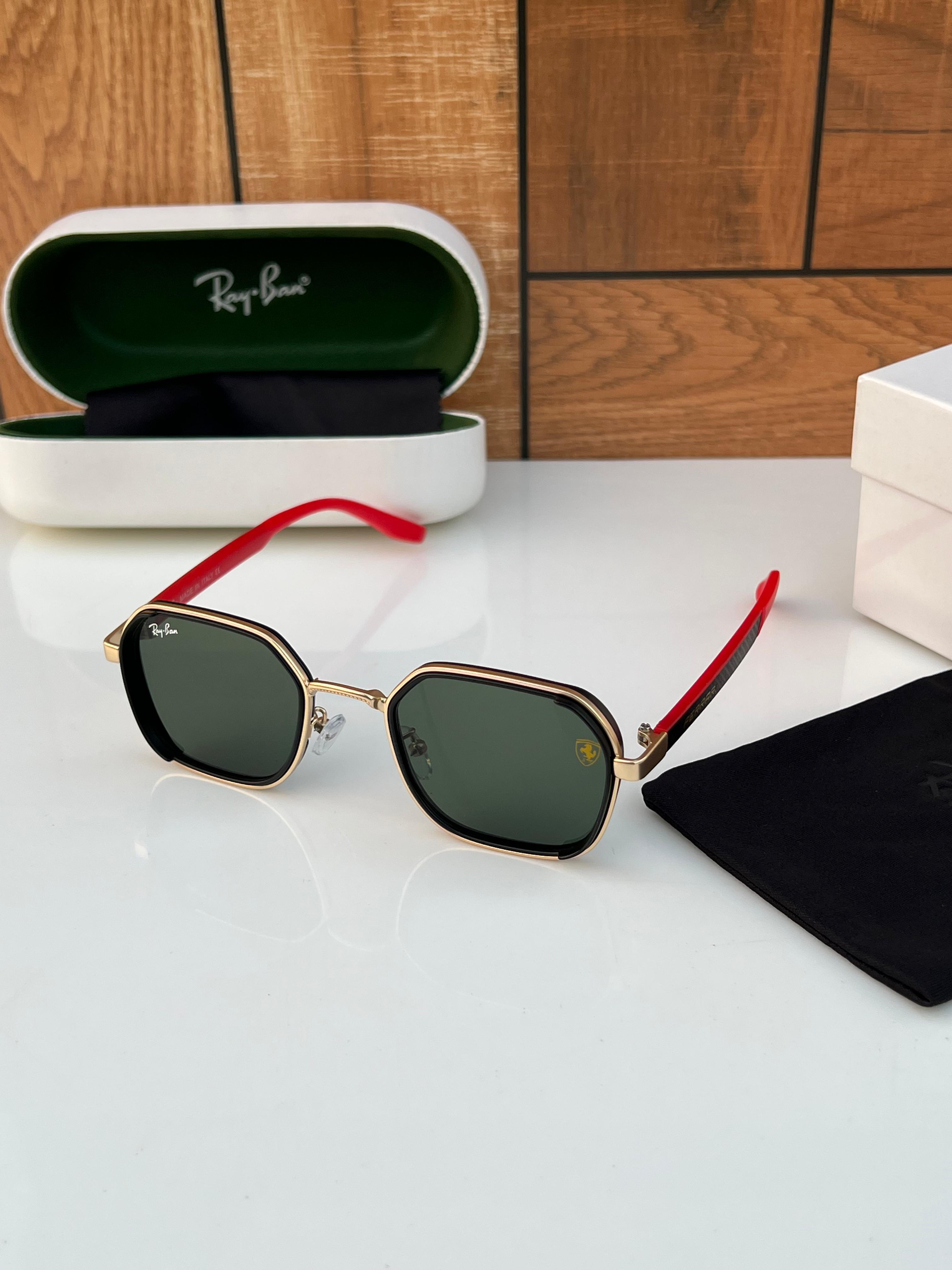 Ray_ban 8810 gold green SUNGLASS