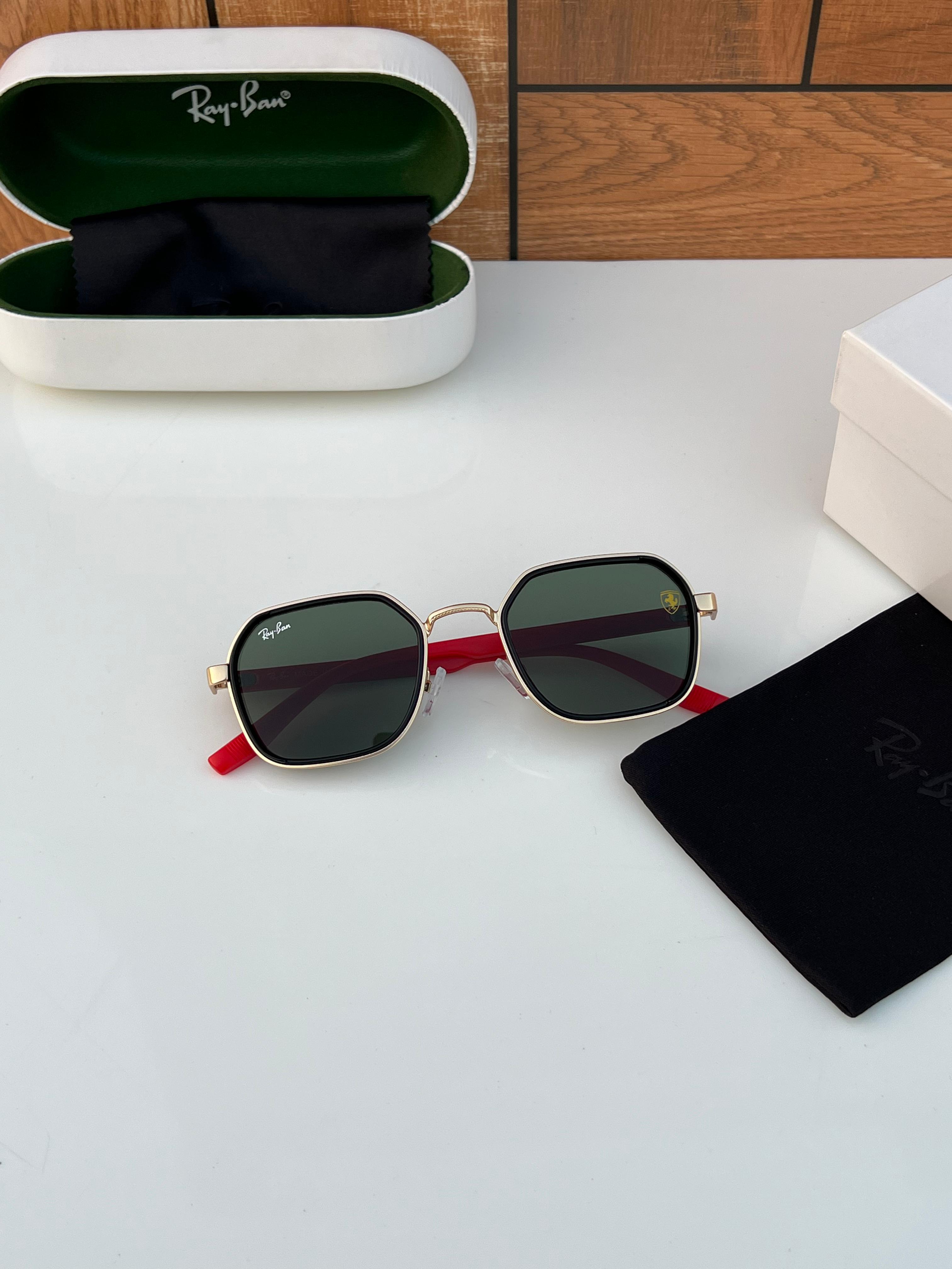 Ray_ban 8810 gold green SUNGLASS