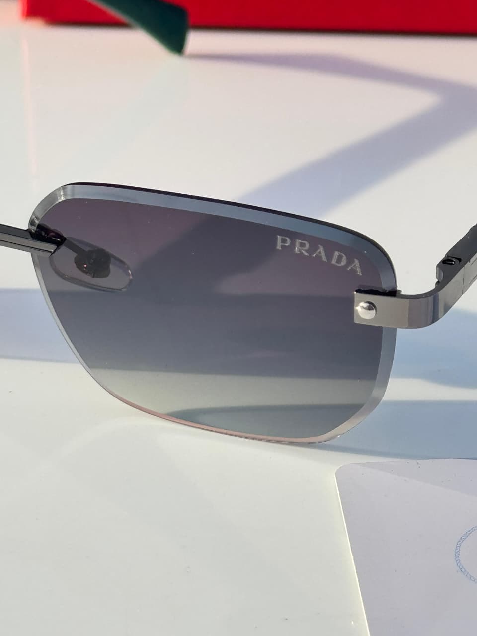 Pra__da 122 green shaded  SUNGLASS