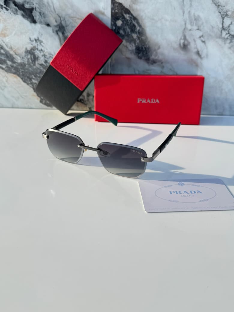 Pra__da 122 green shaded  SUNGLASS